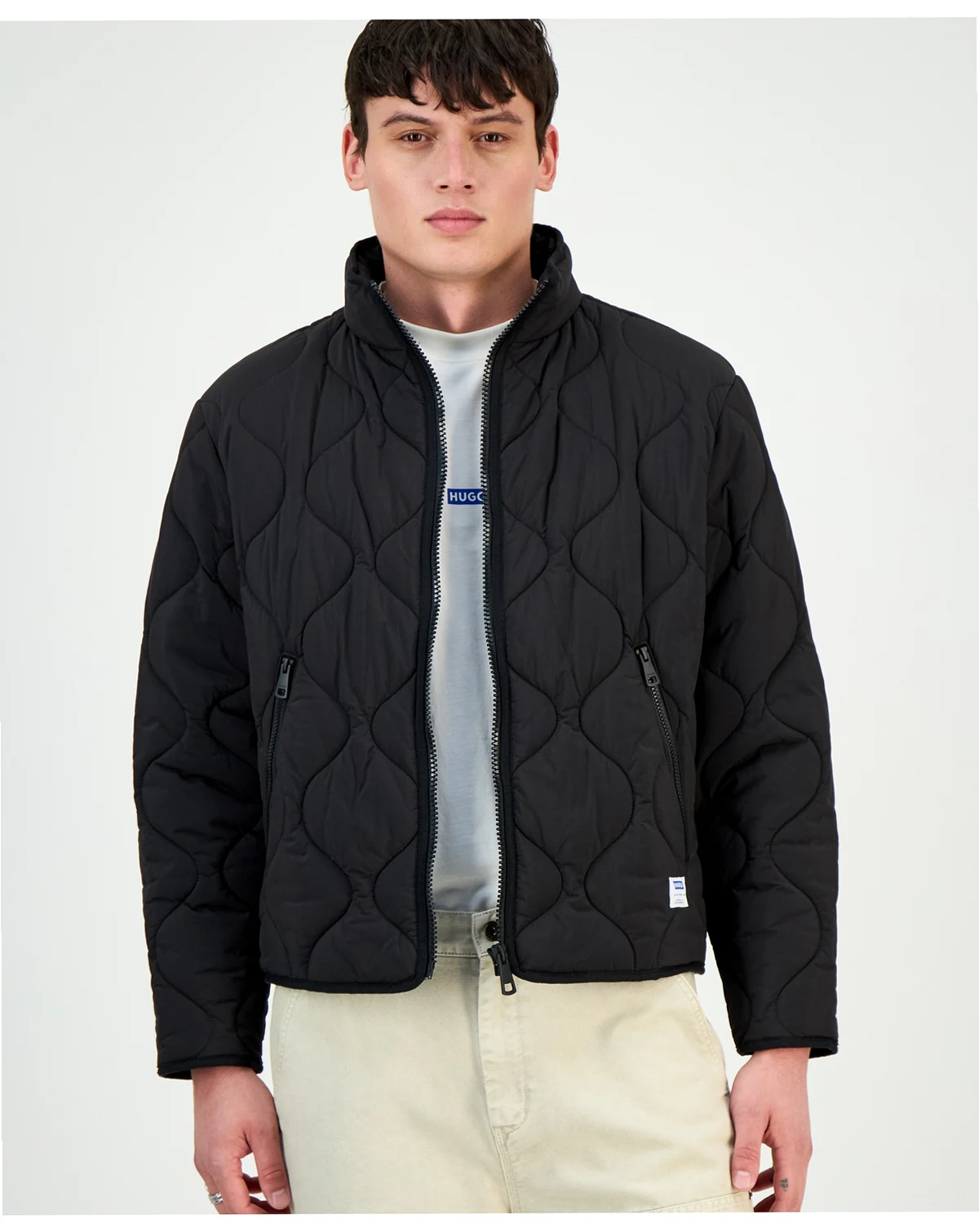 Men's Bogo Zip-Front Quilted Jacket