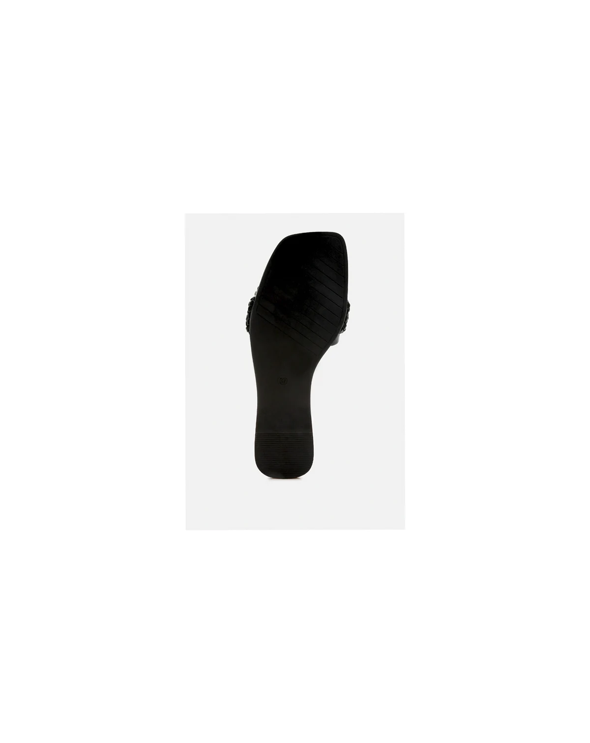 Womens Hazbin Diamante Flat