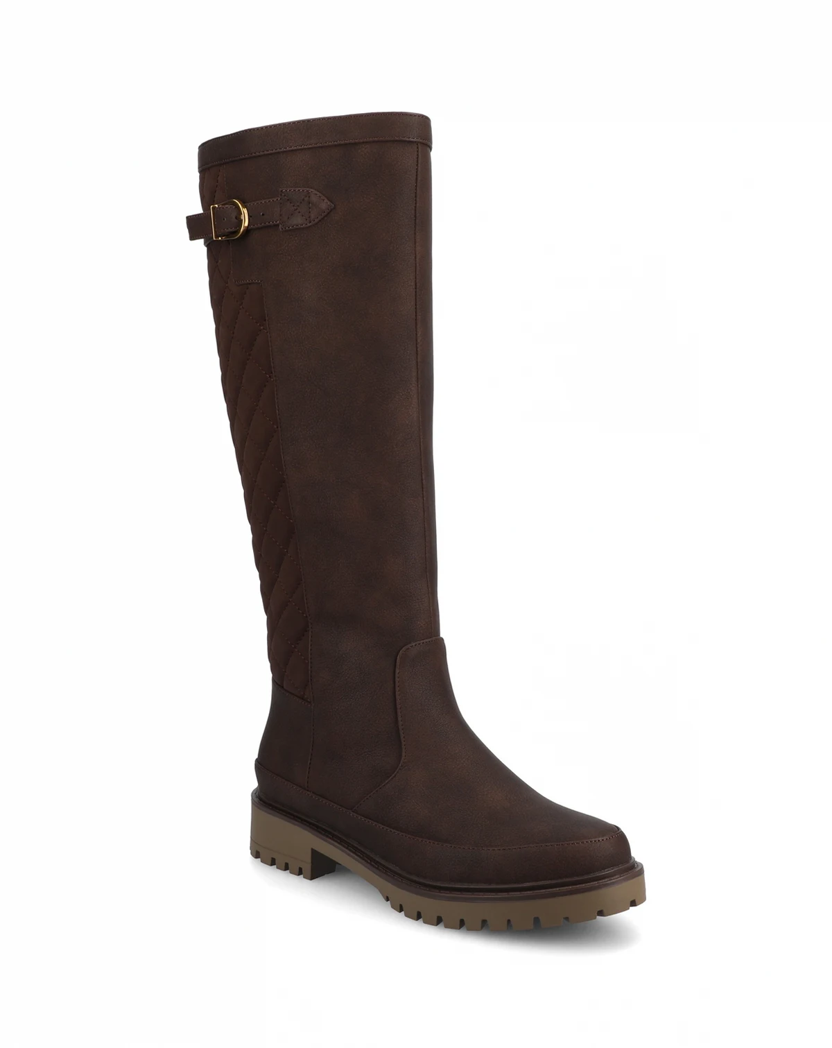 Women's Zemmie Lug Sole Regular & Wide Calf Knee High Boots