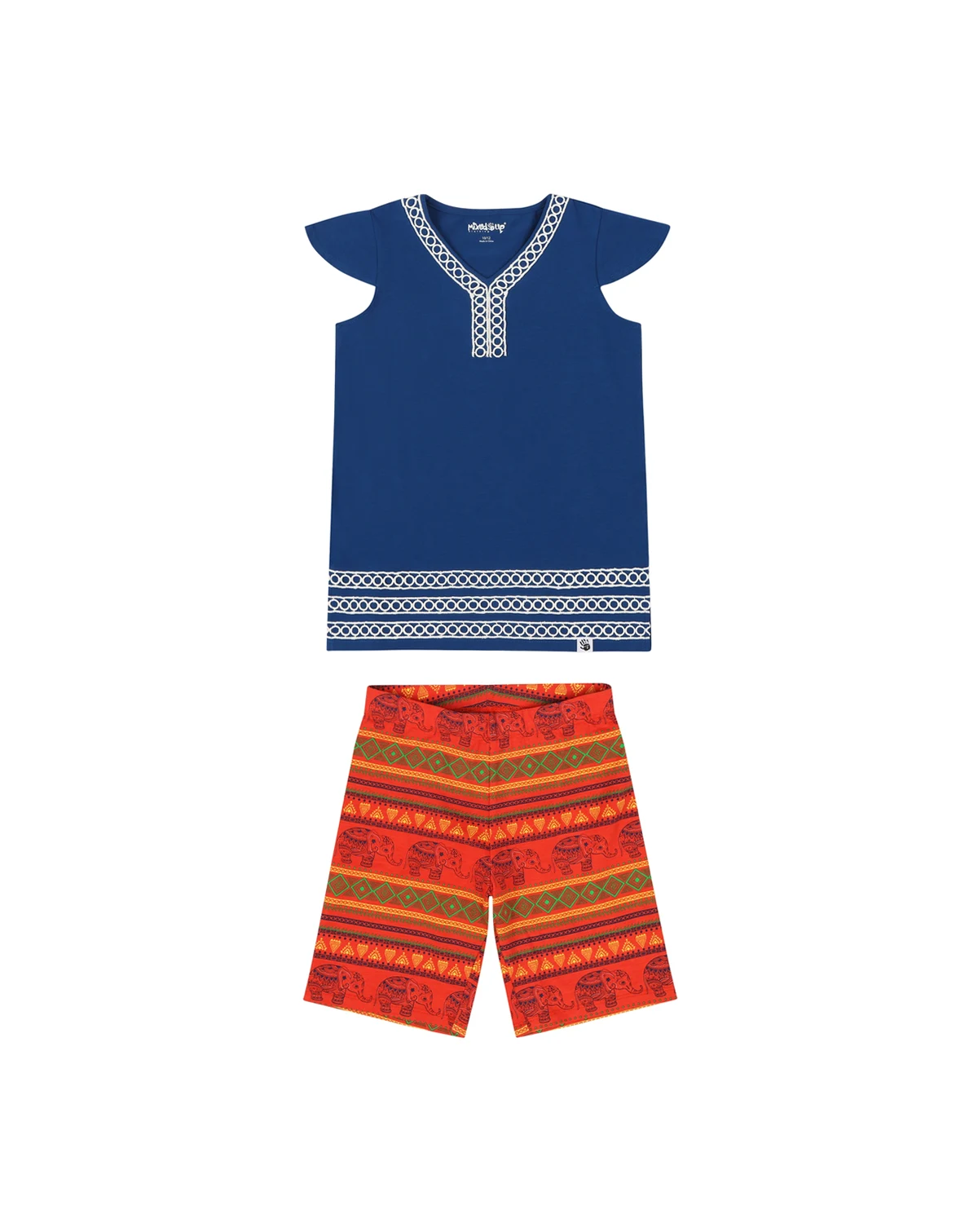 Girls Burda Tunic & Short Set
