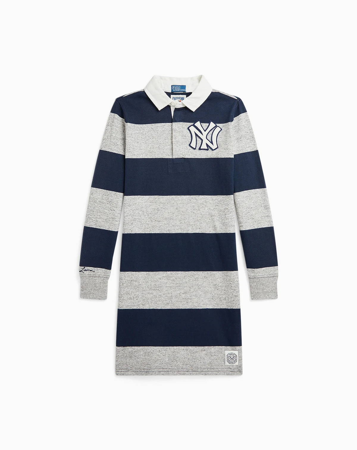 Toddler And Little Girls Yankees Rugby Dress