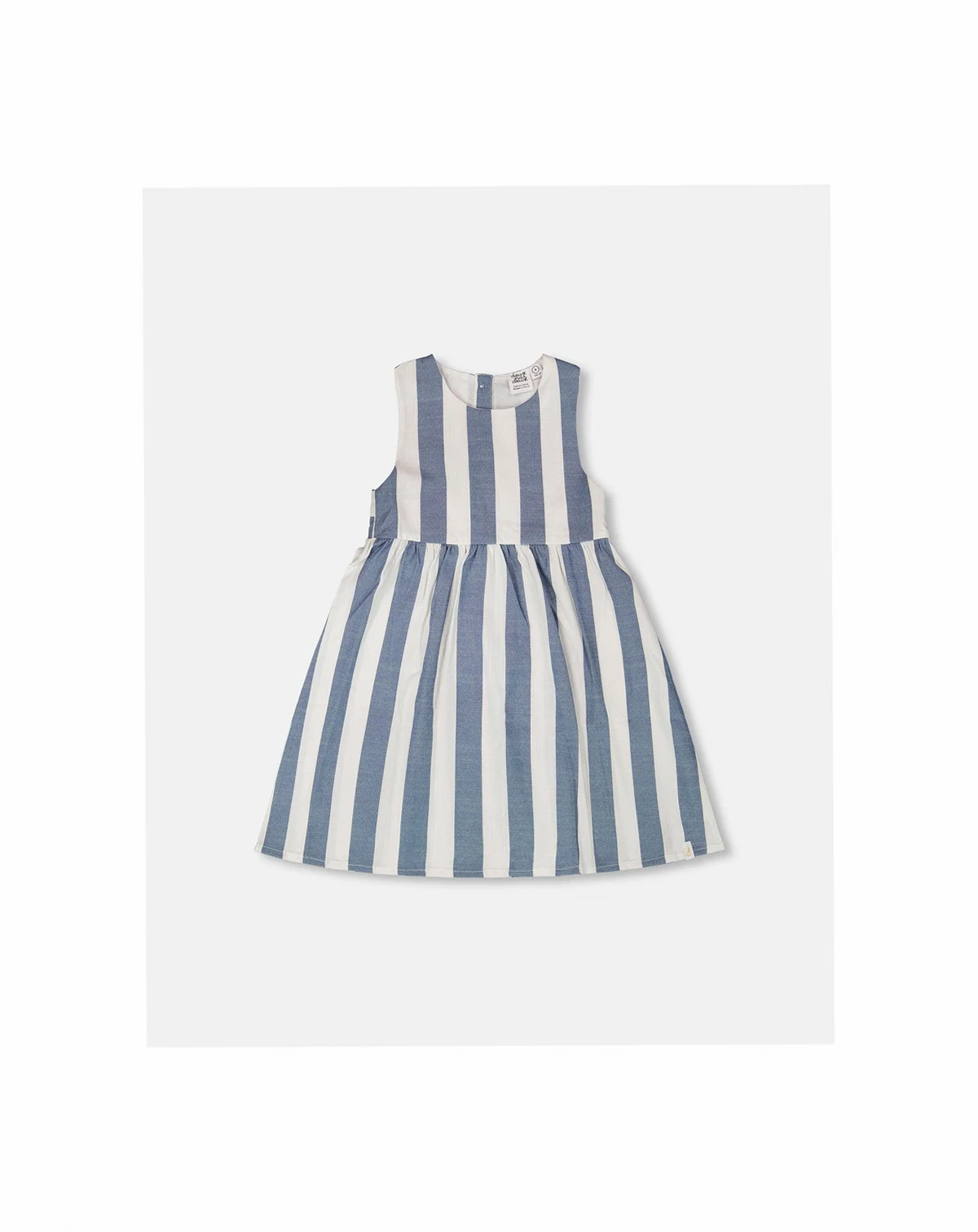 Girl Sleeveless Dress Stripes - Toddler