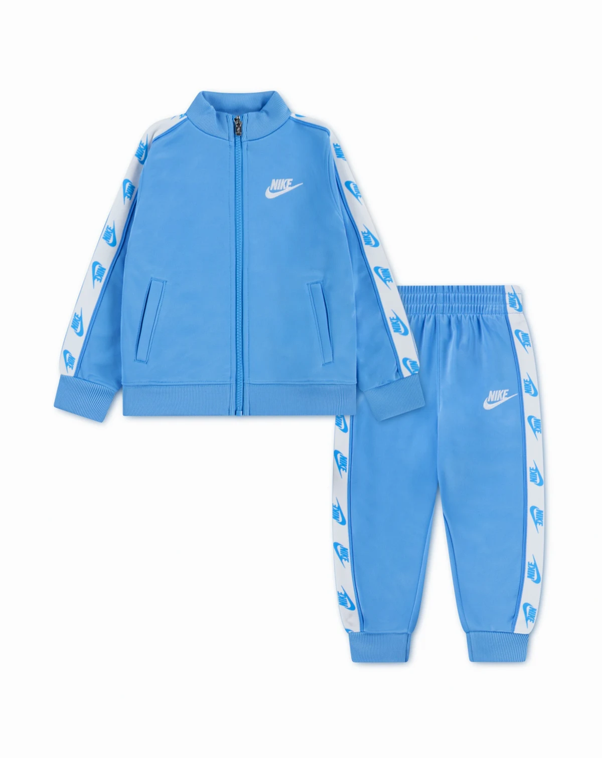 Boys and Girls' Toddler 2T-4T Dri-FIT Full Zip Jacket and Pants, 2-Piece Set