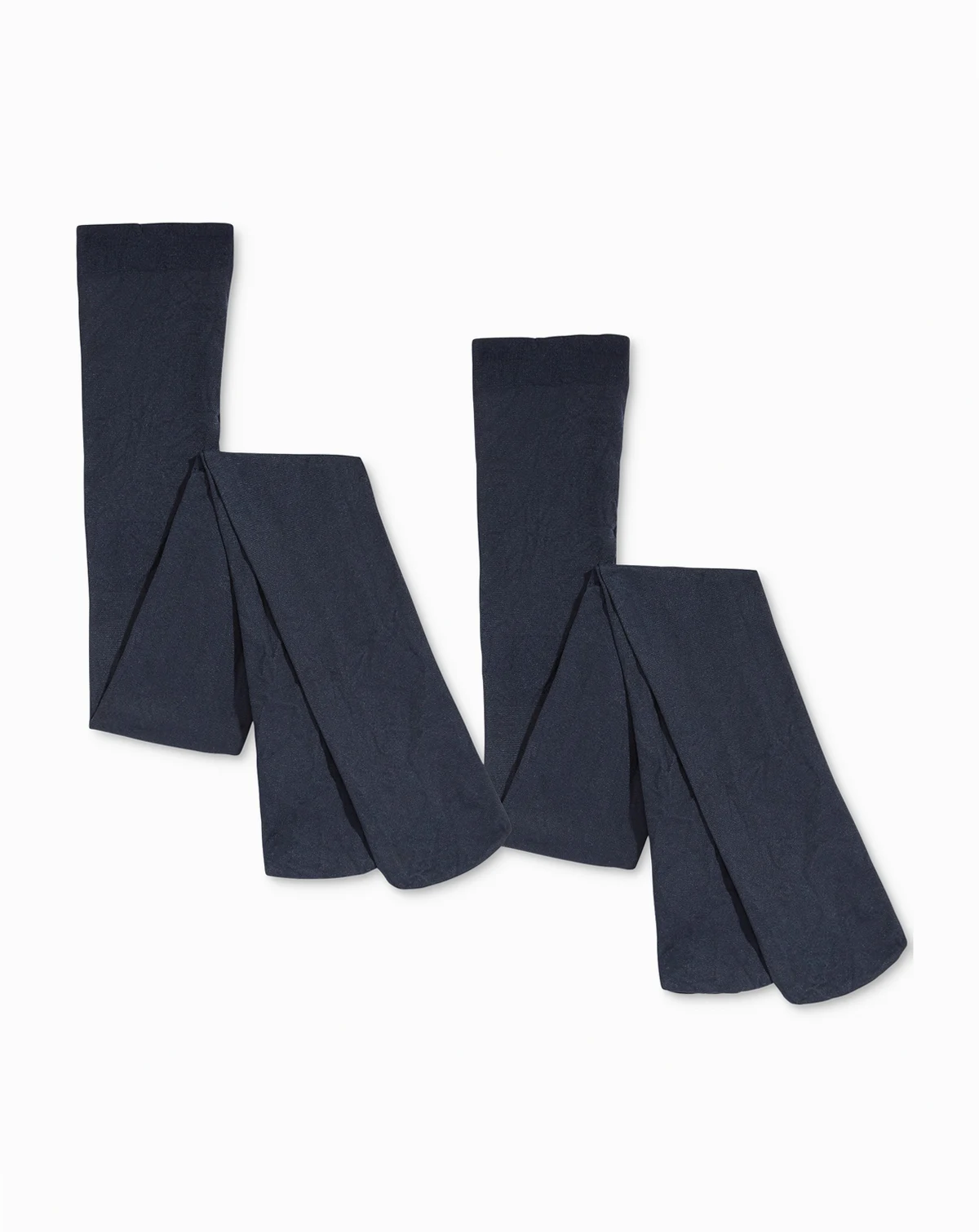 Girls' 2-14 Opaque Footed Tights, 2-Pack Set