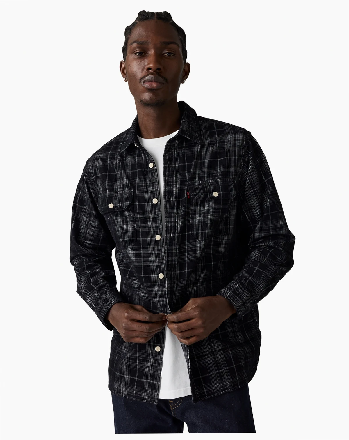 Men's Regular-Fit Worker Overshirt