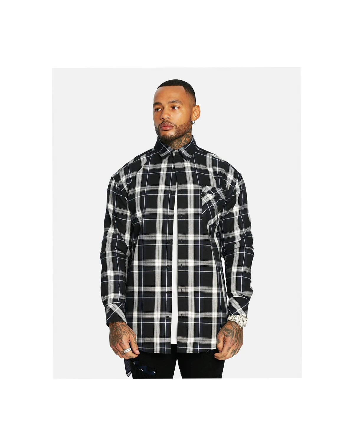 Men's Prima Long Sleeve Flannel Shirt Big & Tall