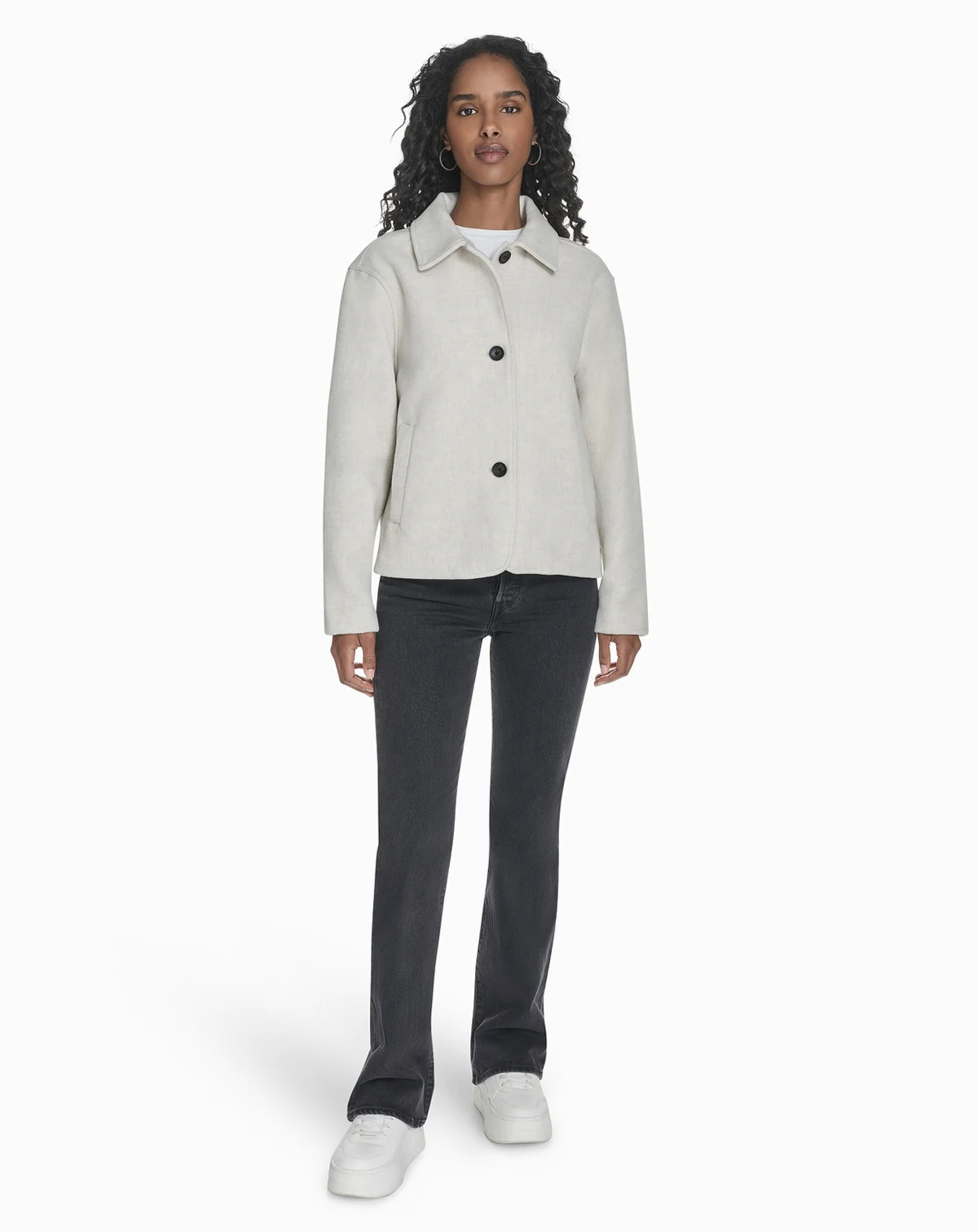 Women's Laydown Collar Jacket