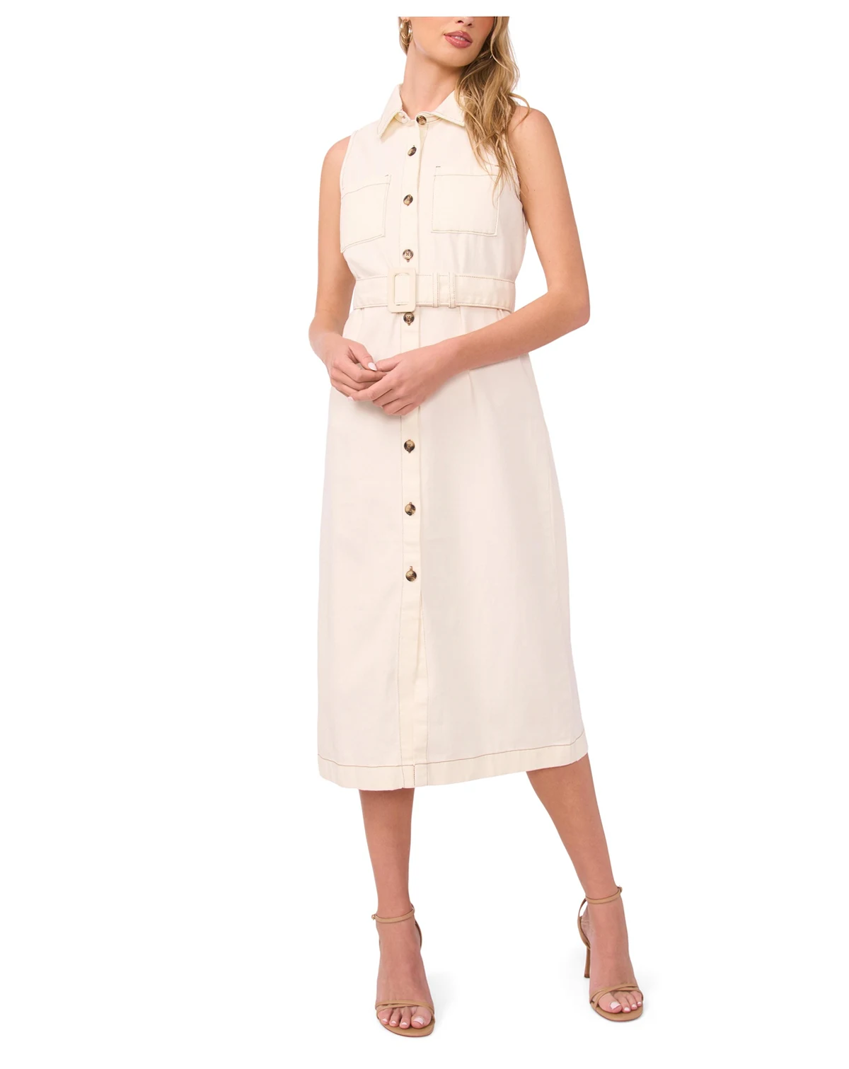 Women's Collared Neck Dress