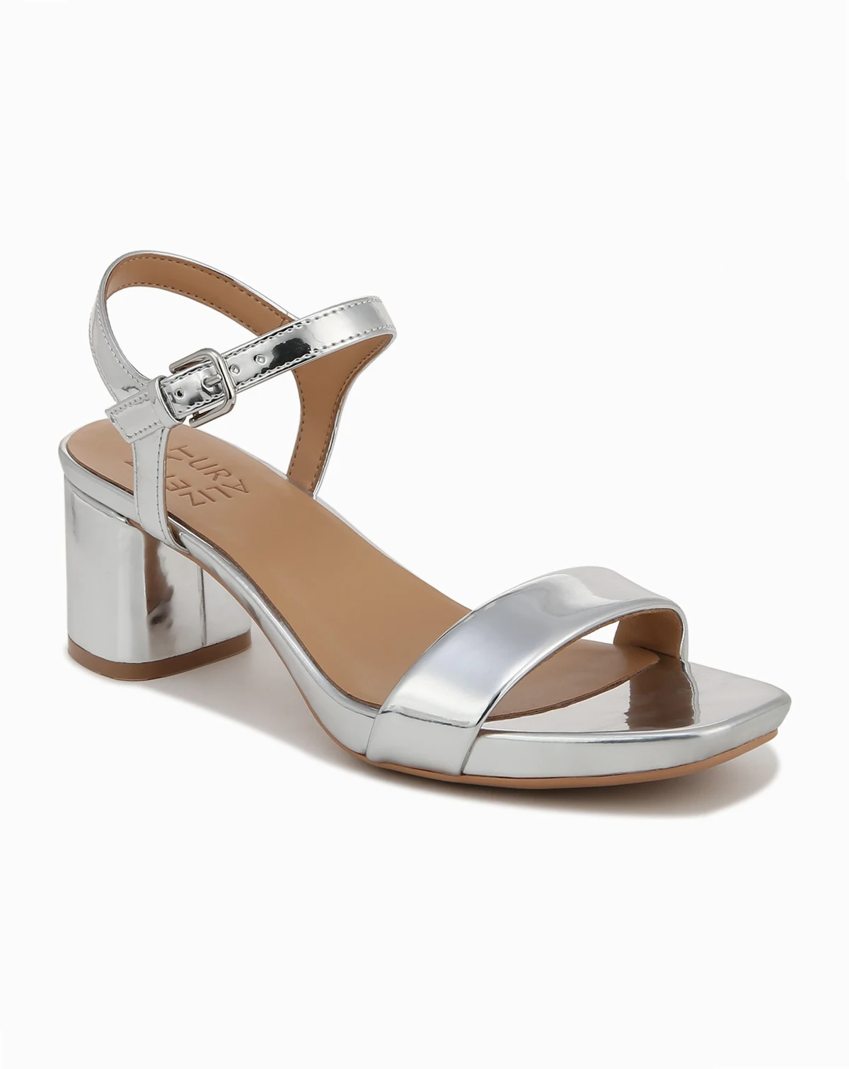 Izzy Ankle Strap Low-Heel Dress Sandals