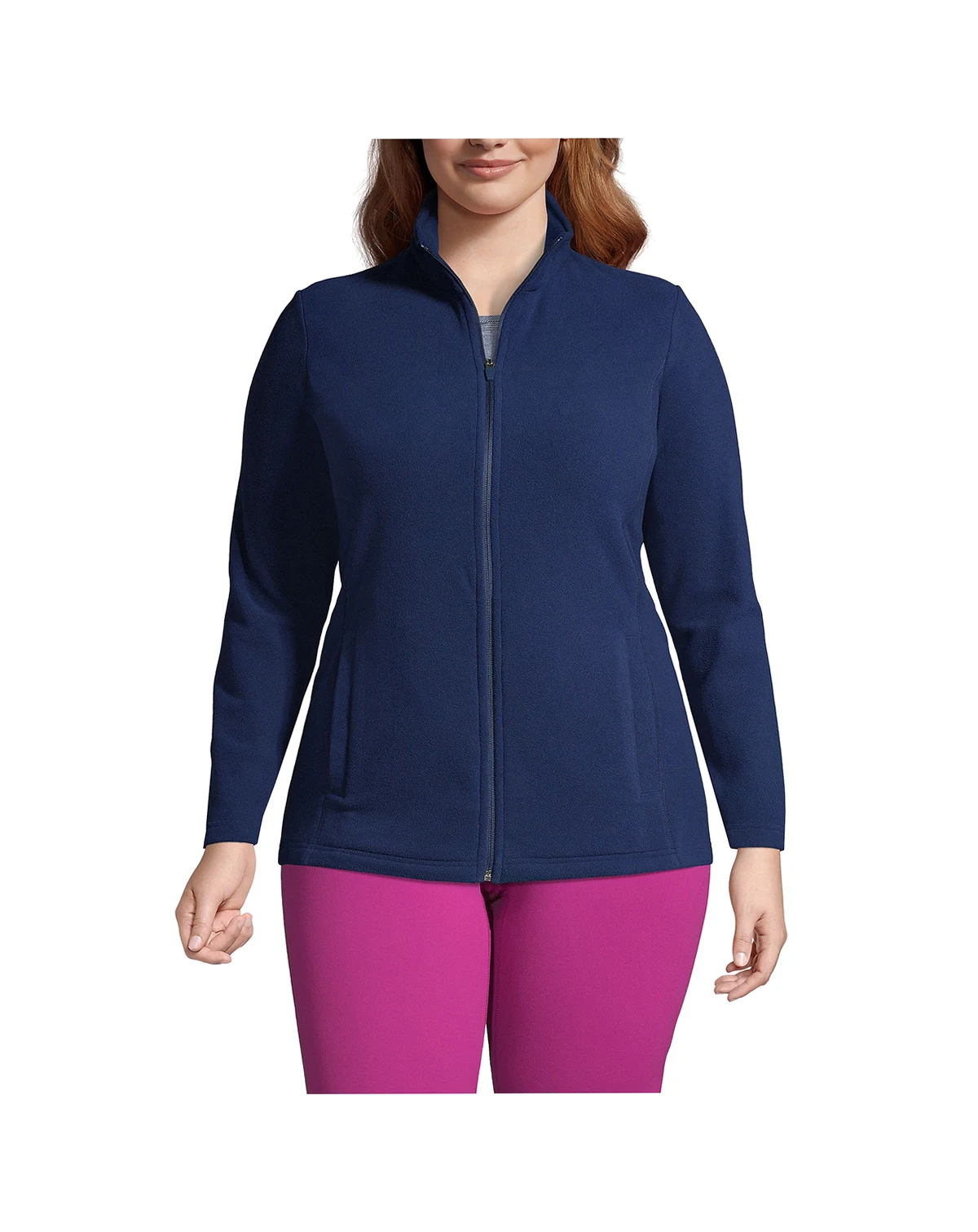 Women's Plus Size Anyweather Fleece Full Zip Jacket