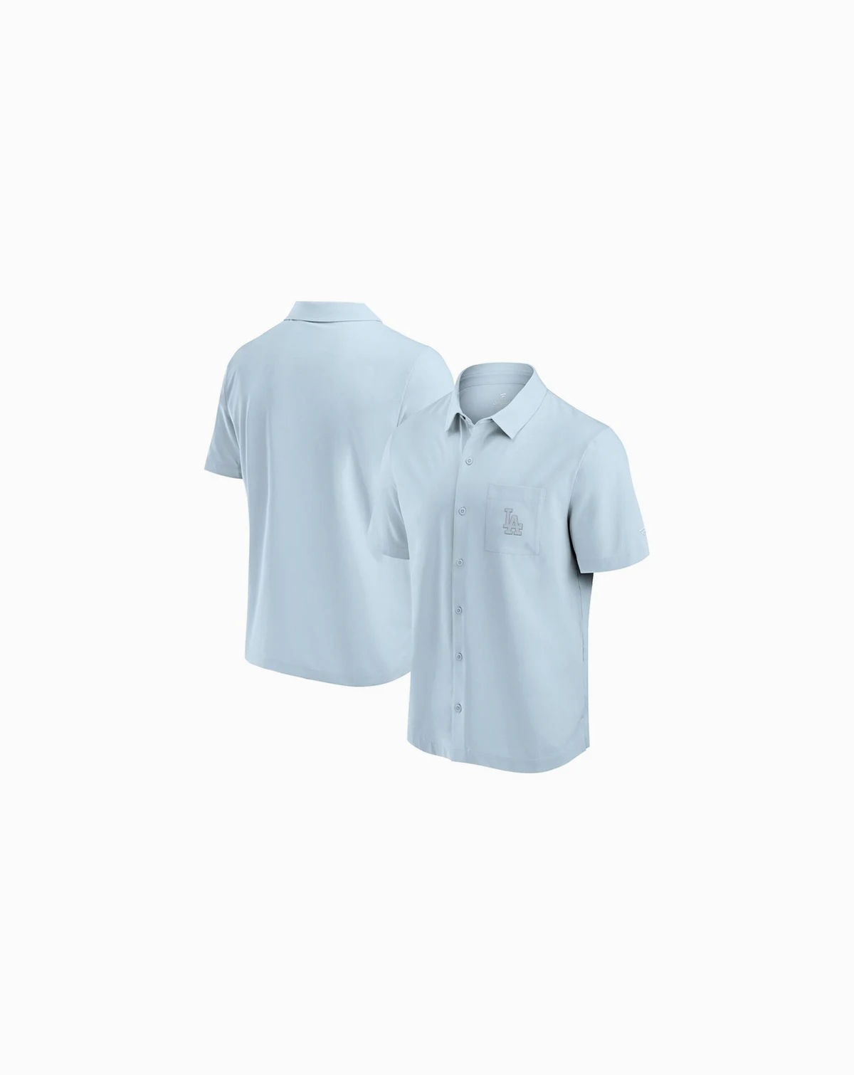 Men's Light Blue Los Angeles Dodgers Front Office Button-Up Shirt