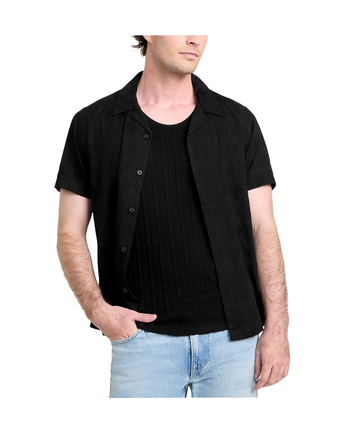 Men's Regular-Fit Dobby Shirt