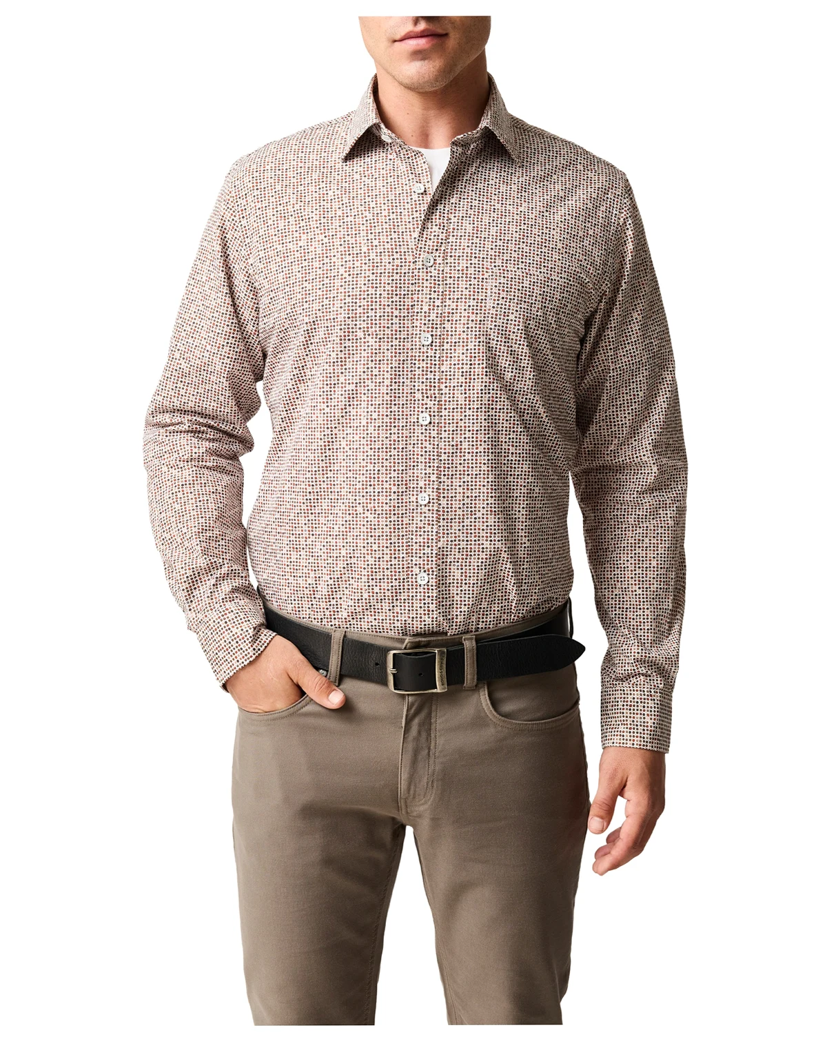 Men's Eastbourne Long Sleeve Slim Fit Shirt