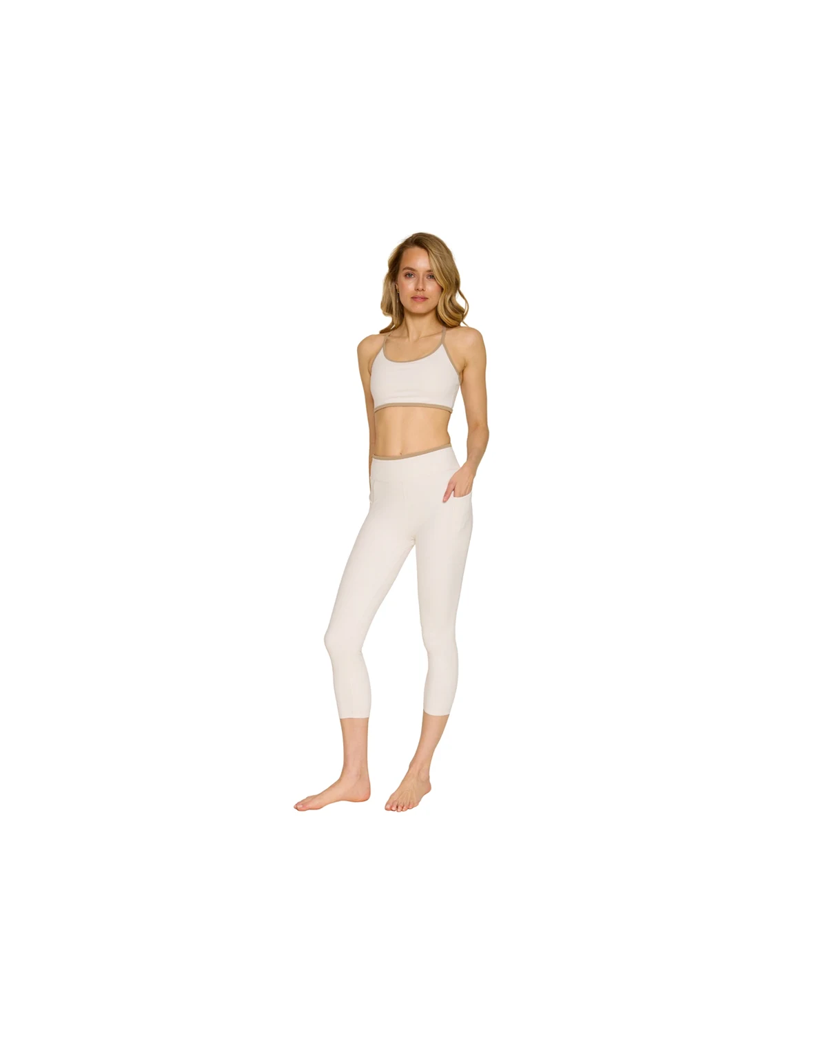 G Lifestyle Hidden Pocket Capri