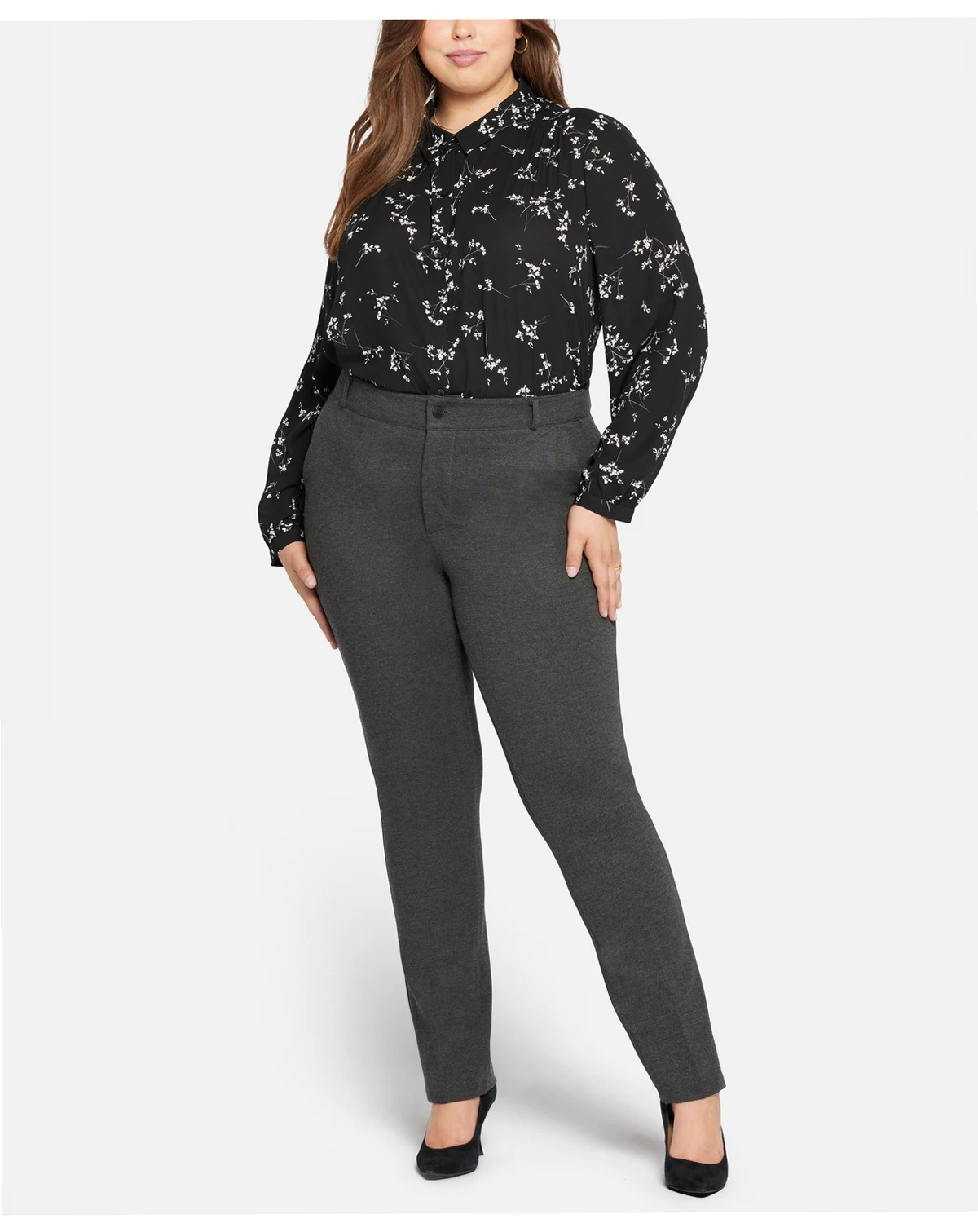 Plus Size Classic Trouser Pants
