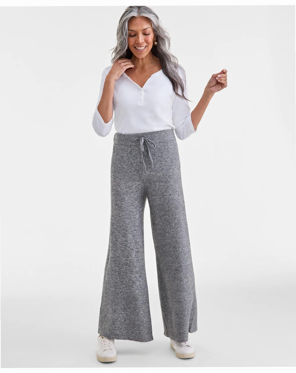 Women's Luxsoft Drawstring Sweater Pants, Macy's Exclusive
