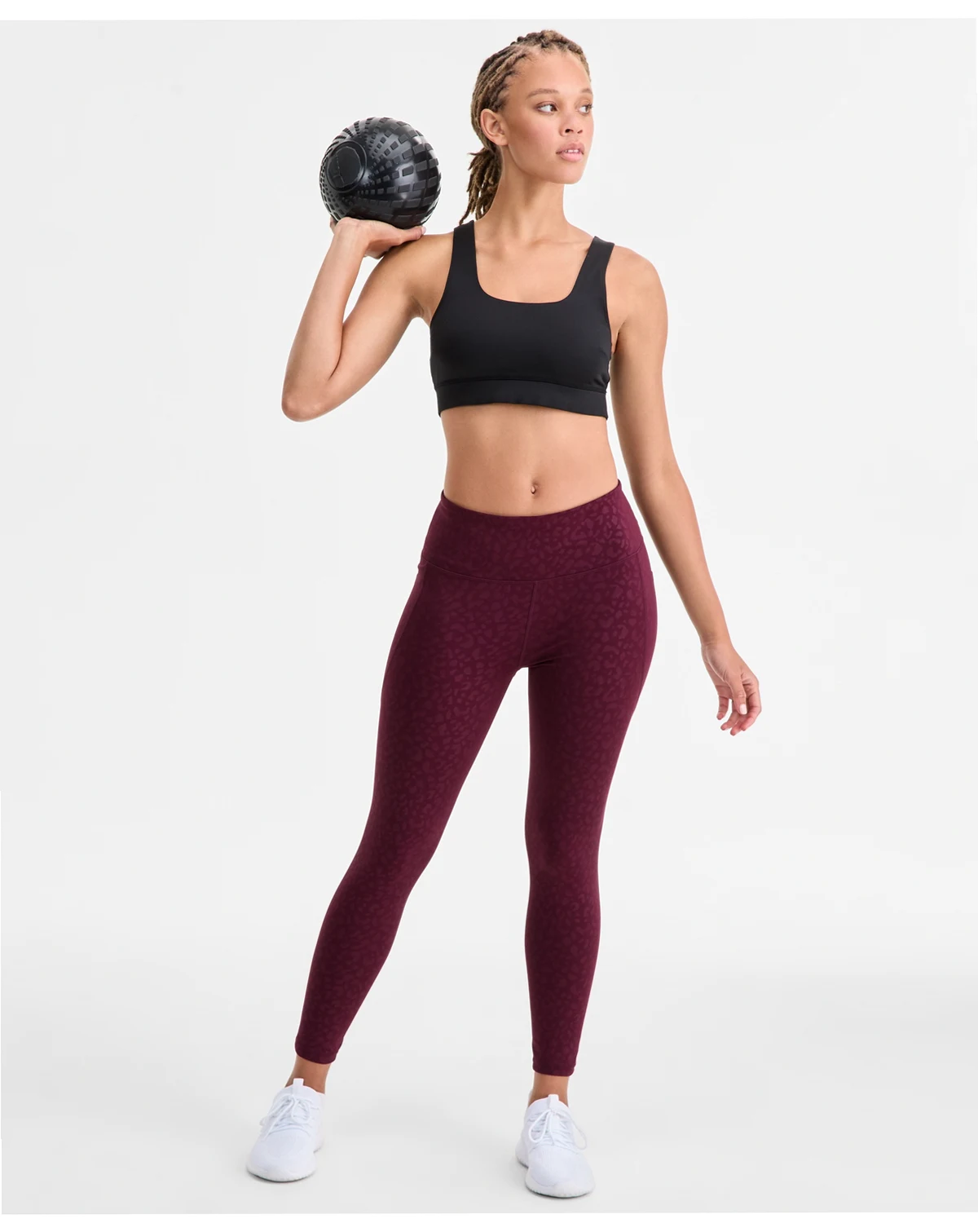Women's Animal-Print Compression Leggings, Macy's Exclusive