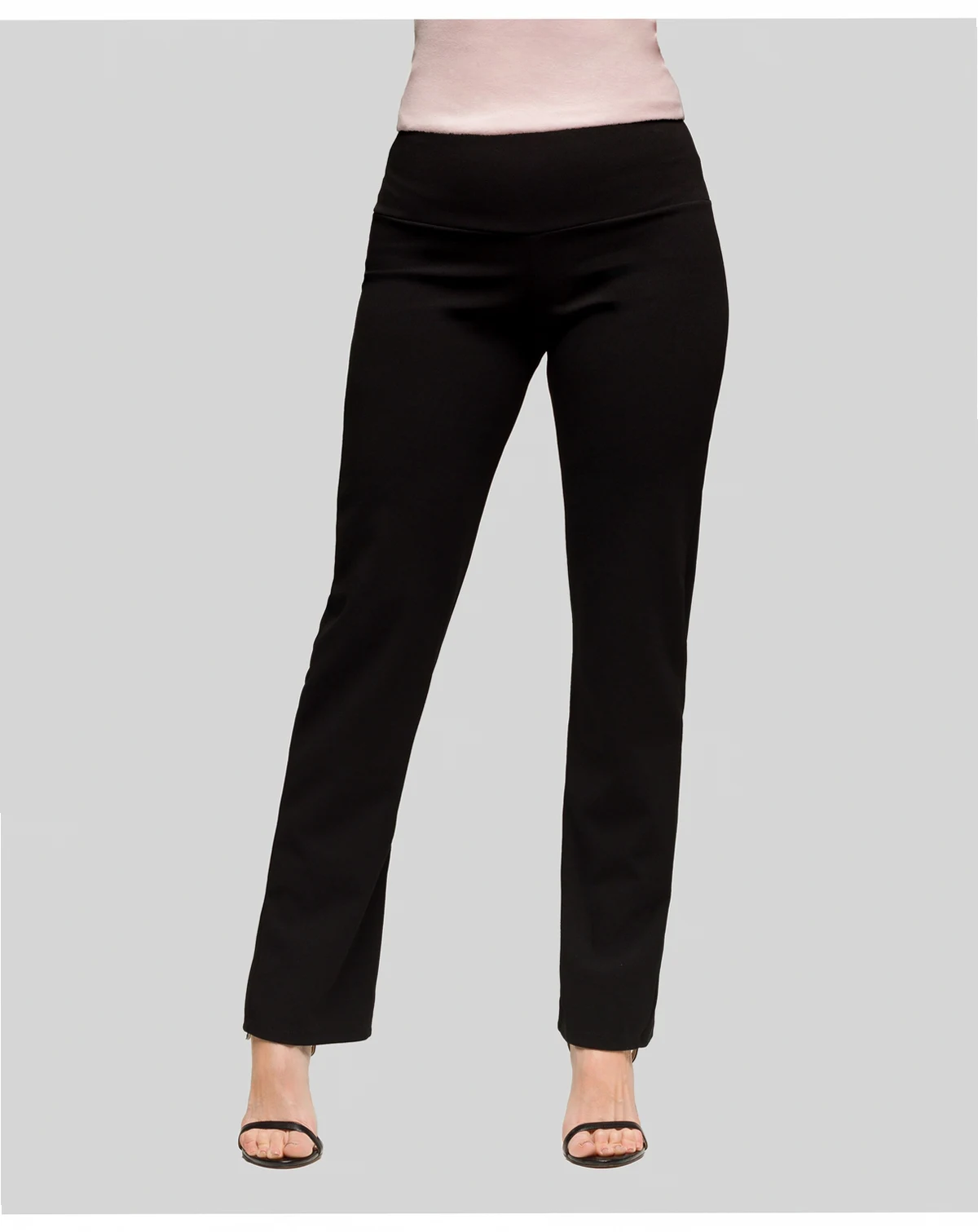 Petite Comfortable Stretch High Waist Dress Pants