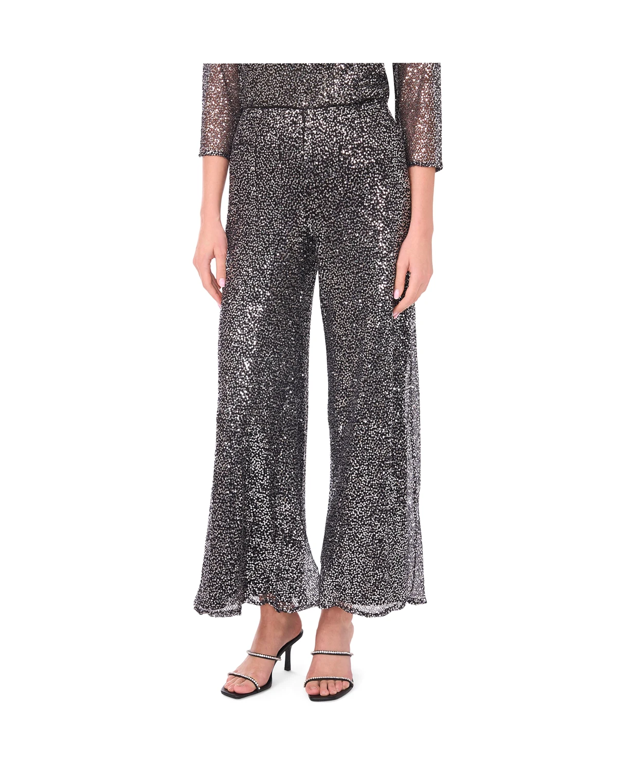 Women's Sequin Pull-On Pants