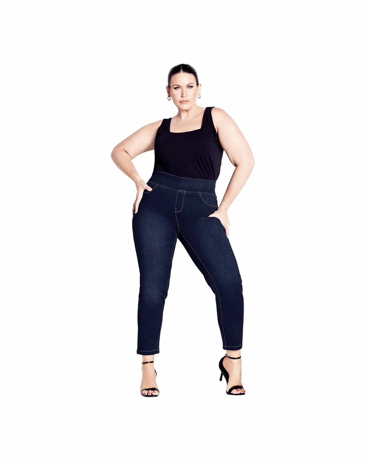 Women's Butter Denim Pull-On High Rise Jean