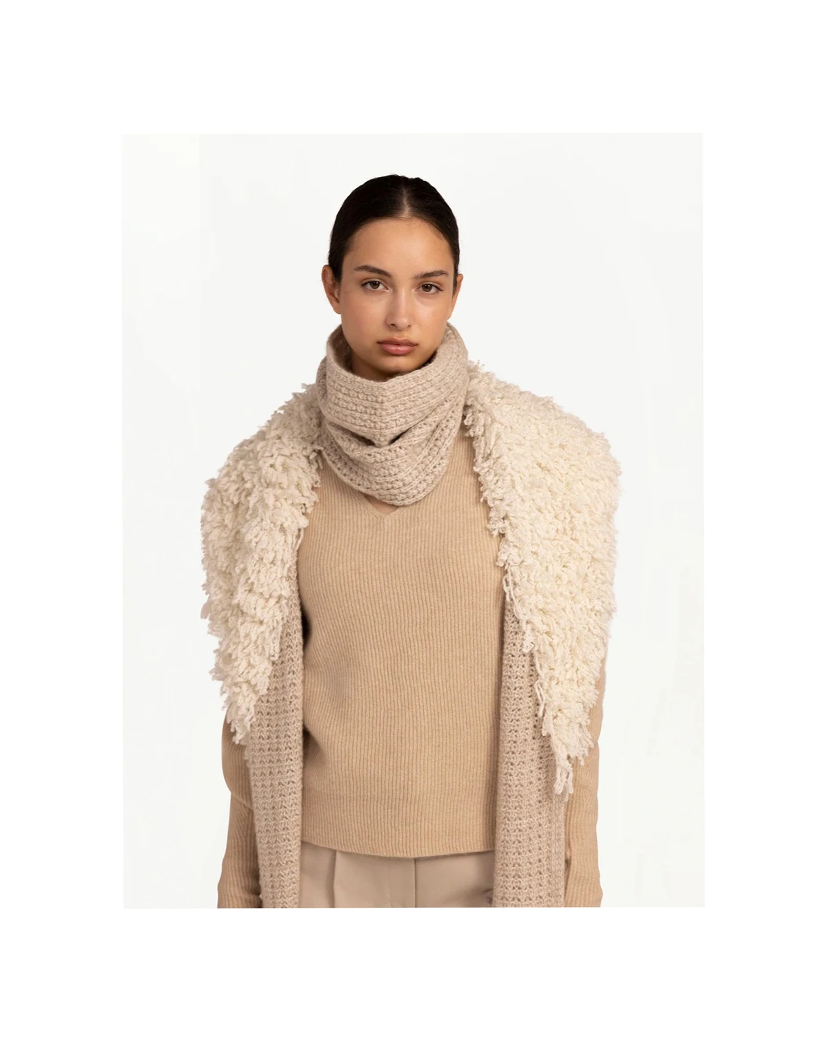 Women's Loop-Stitched Cashmere Vest