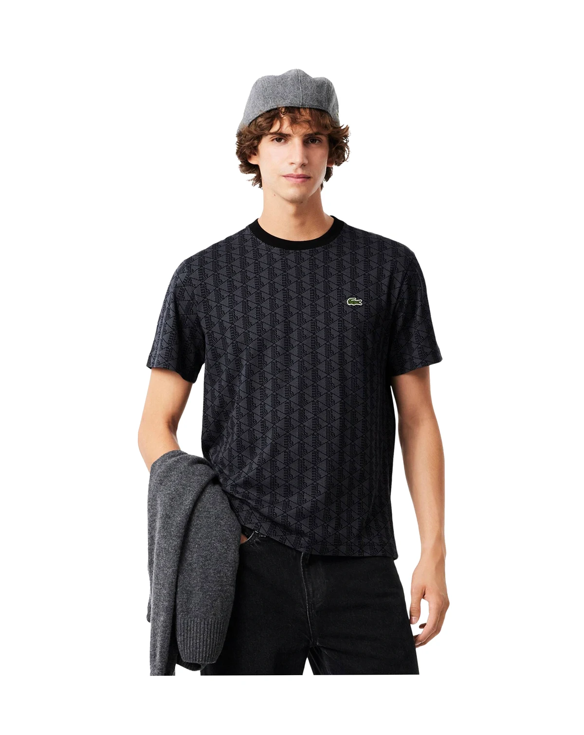 Men's Big & Tall Allover Monogram T-Shirt