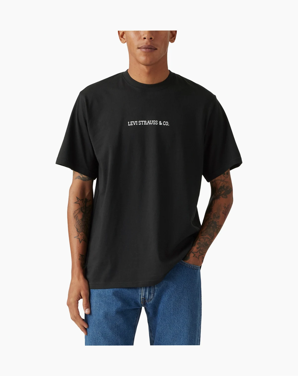 Men's Relaxed-Fit Logo Graphic T-Shirt