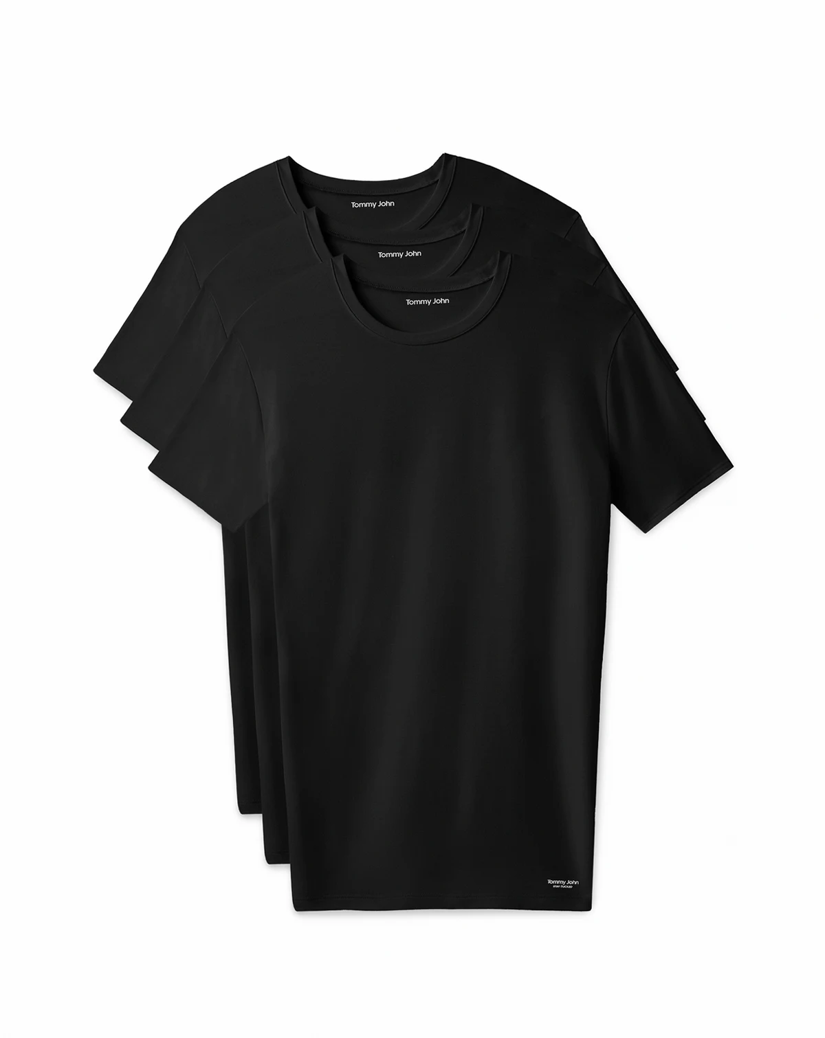 Men's Stay Tucked Crewneck Undershirt, 3-Pack