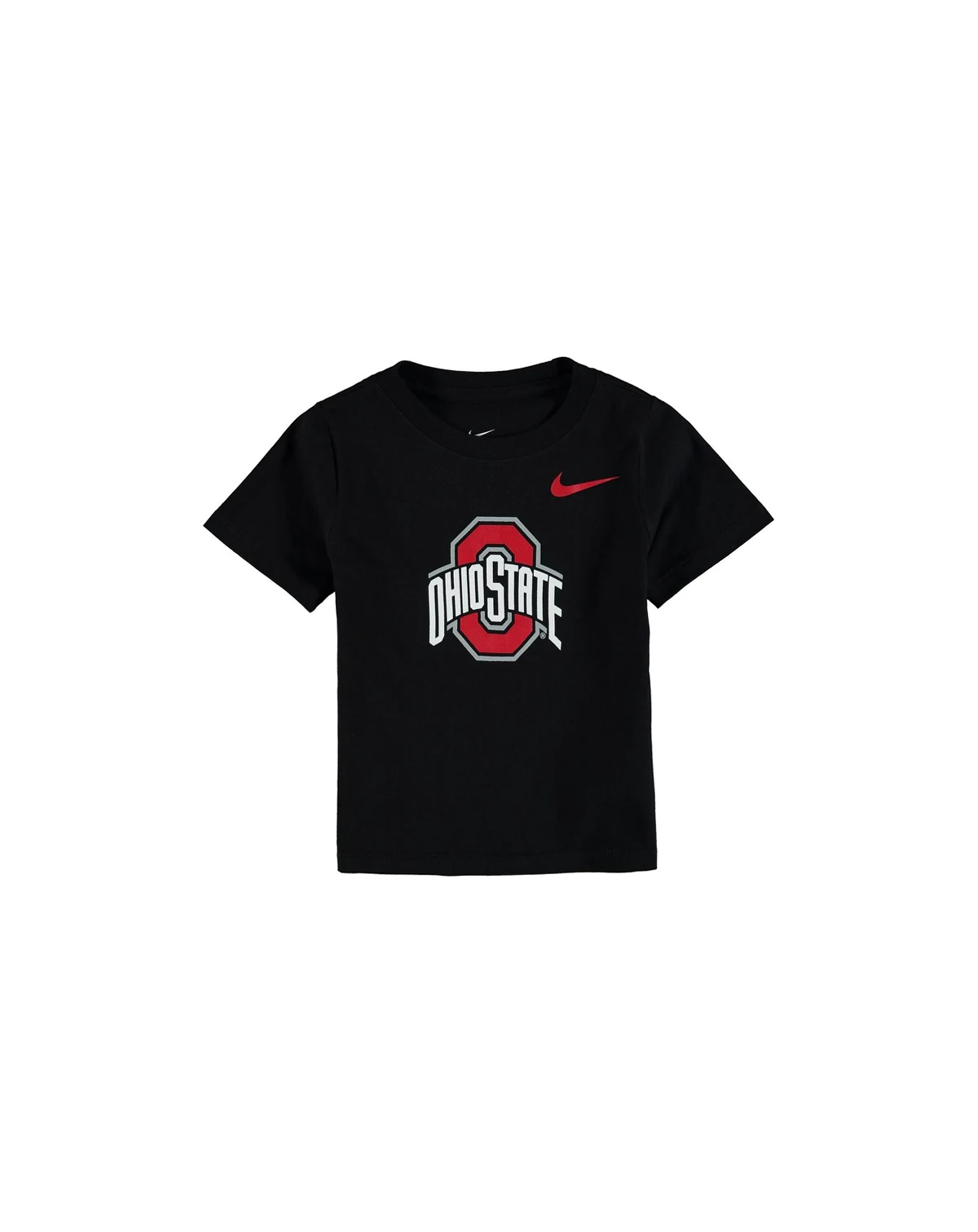 Toddler Boys and Girls Black Ohio State Buckeyes Logo T-shirt