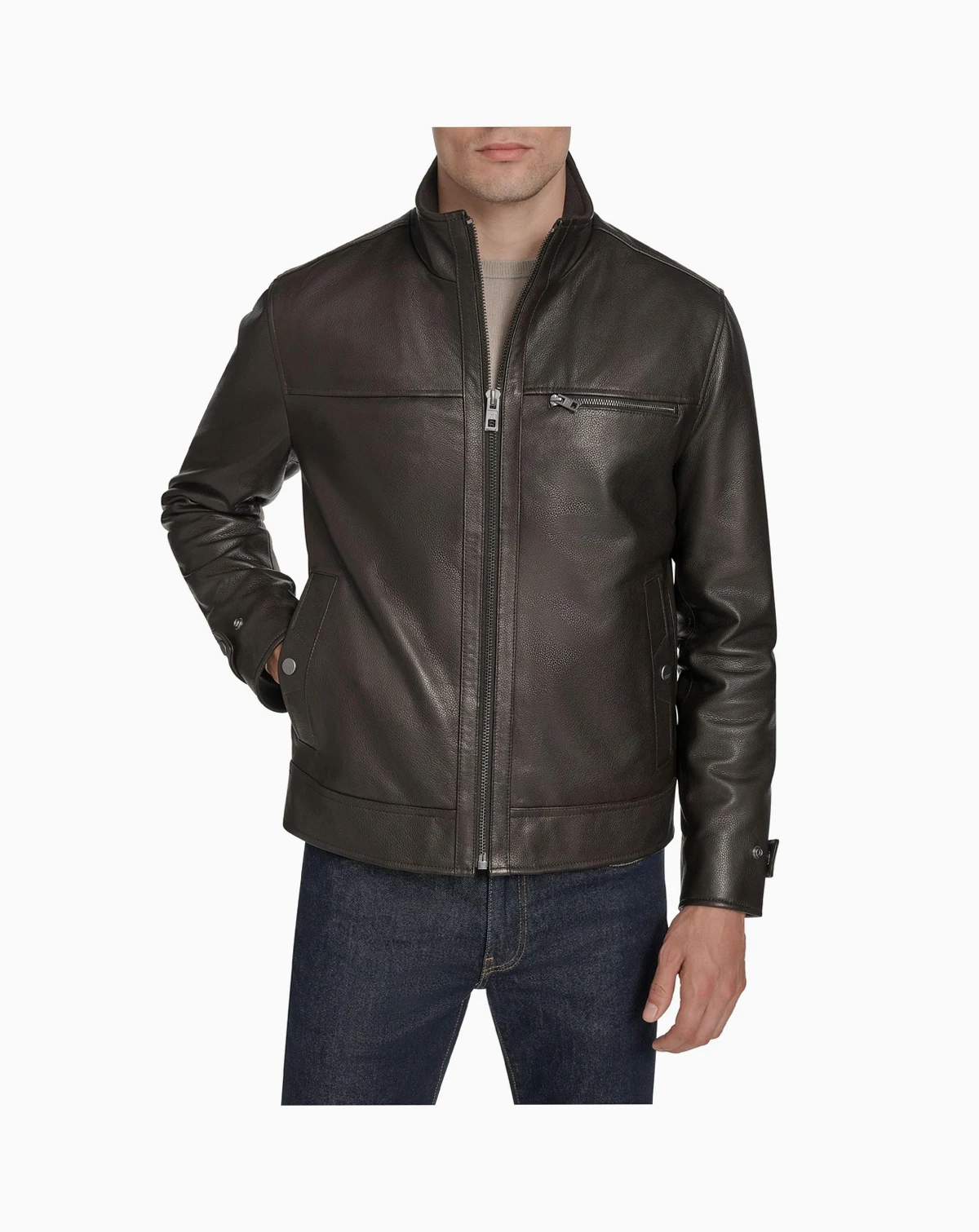 Men's Skeld Leather Jacket