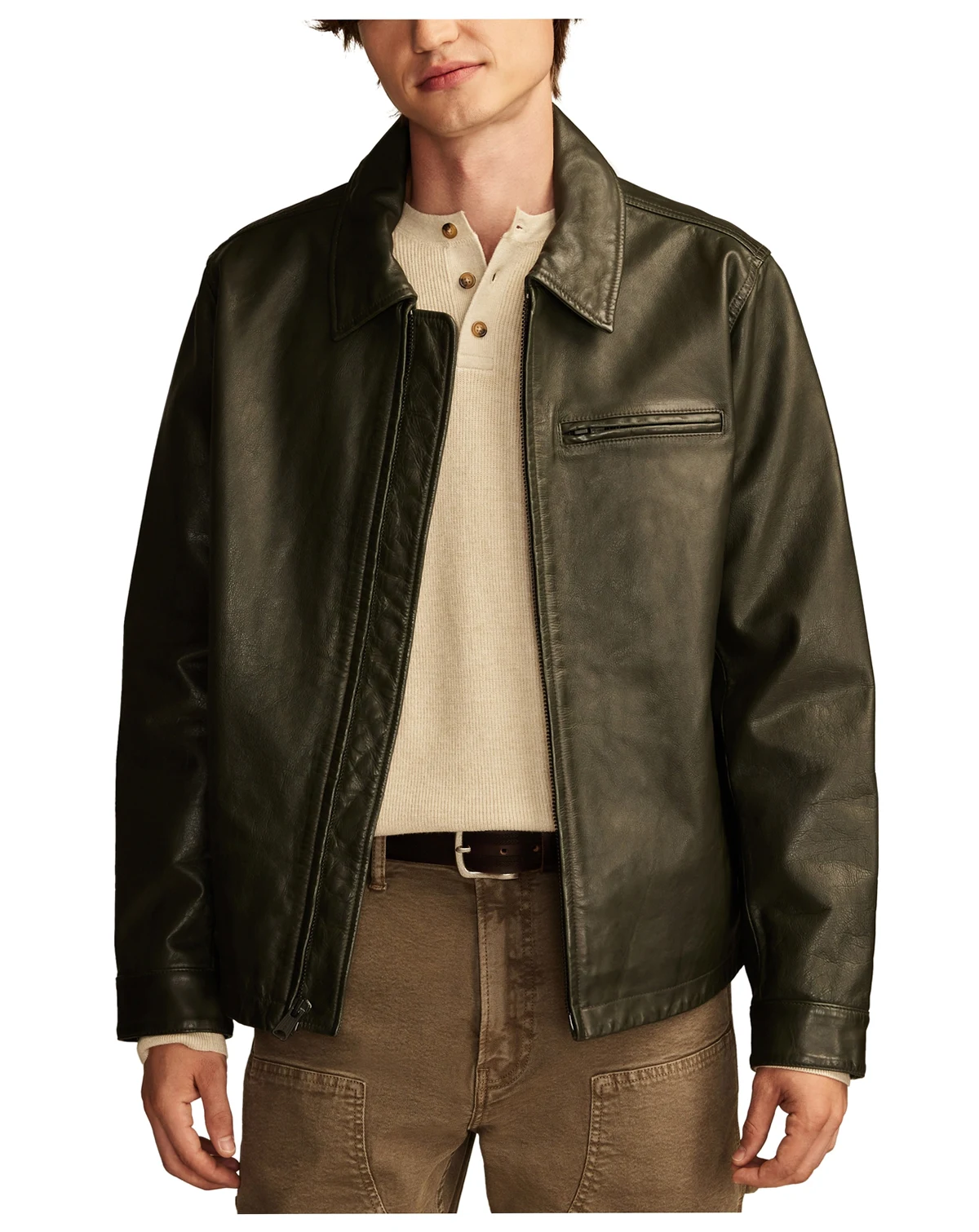 Men's Leather Touring Jacket
