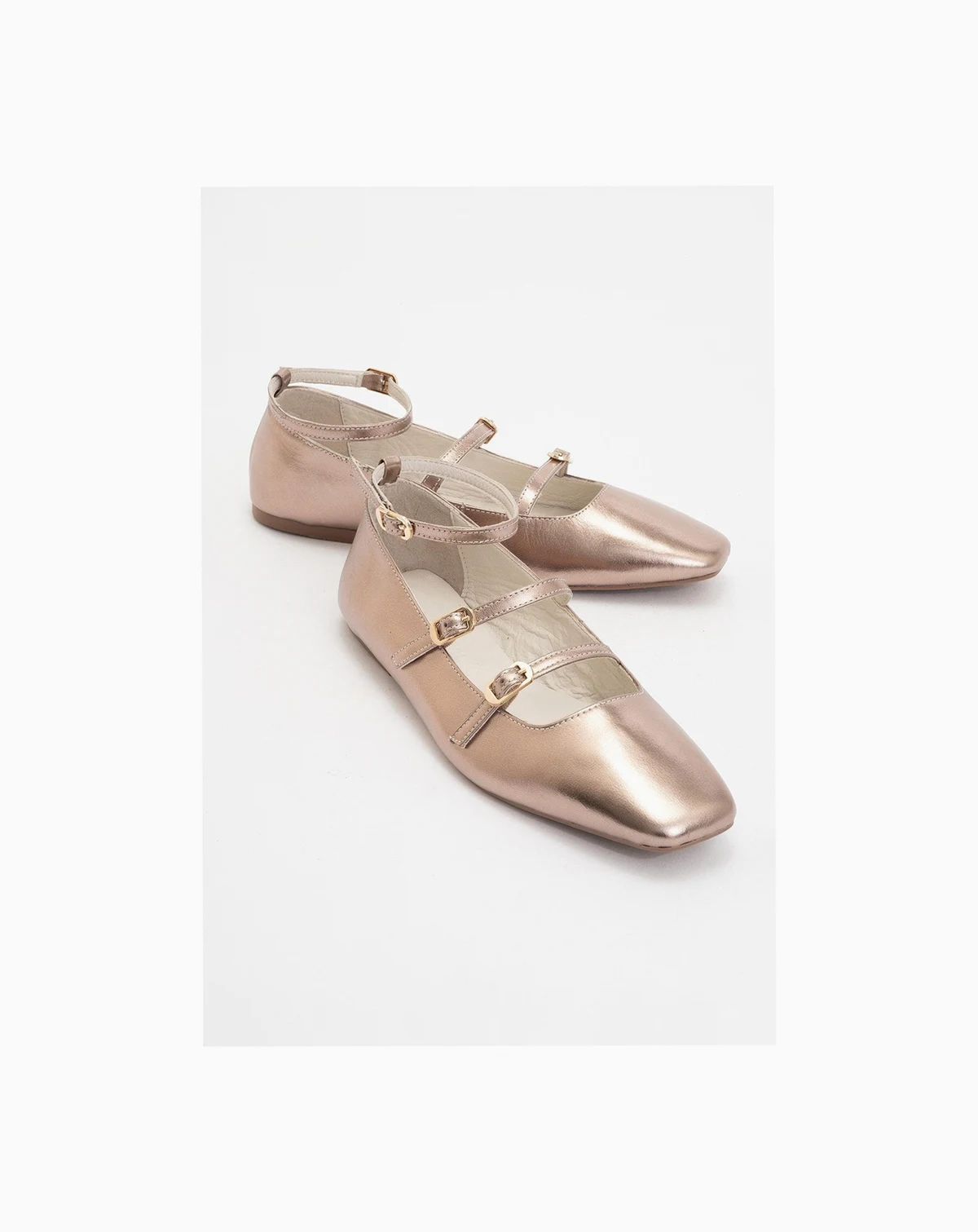 Serena Leather Mary Jane Flats