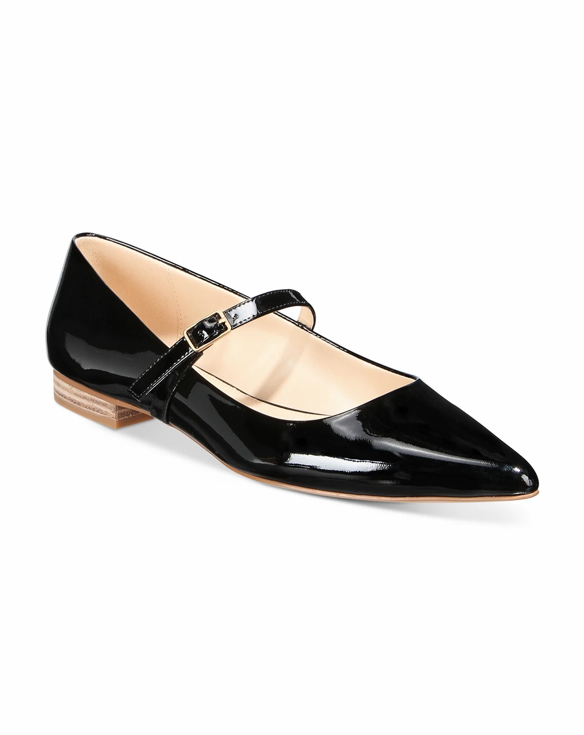 Women's Kyra Luxurious Slip-on Mary Jane Pointed Toe Flats