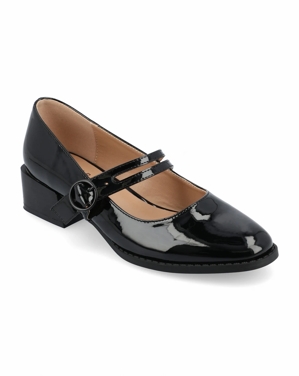 Women's Savvi Block Heel Mary Jane Flats