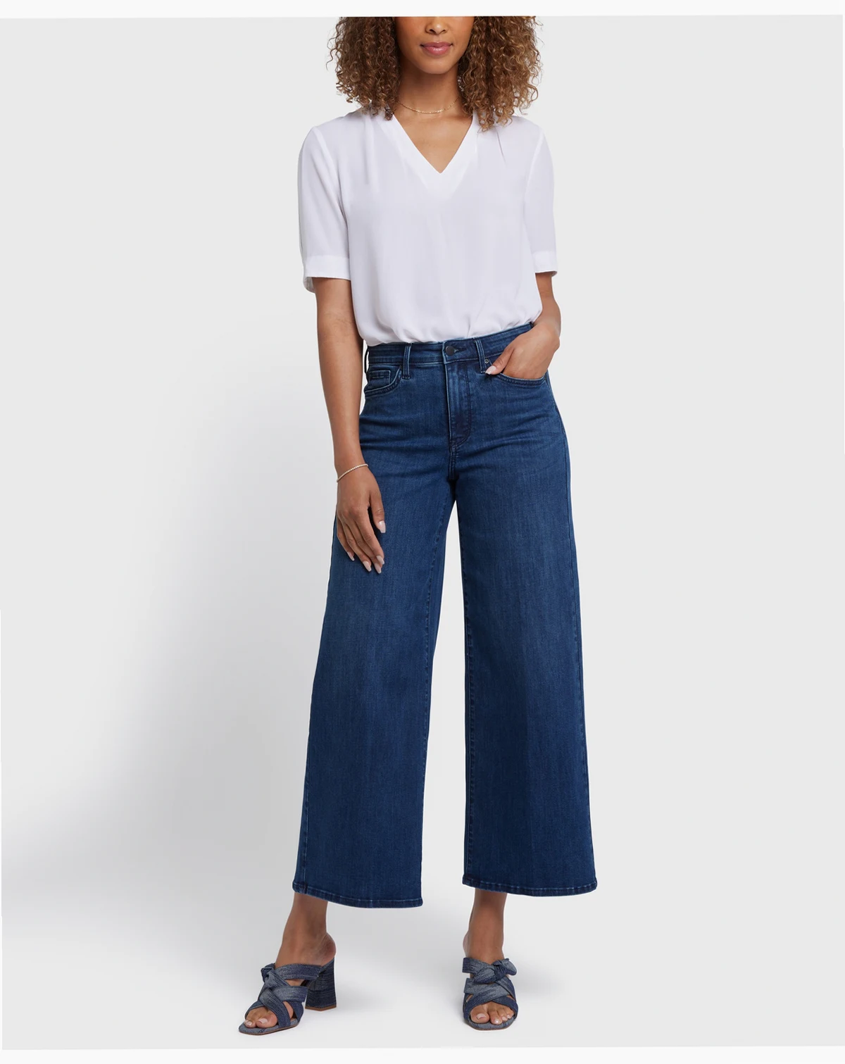 Women's Brodi Wide Leg Ankle Jeans