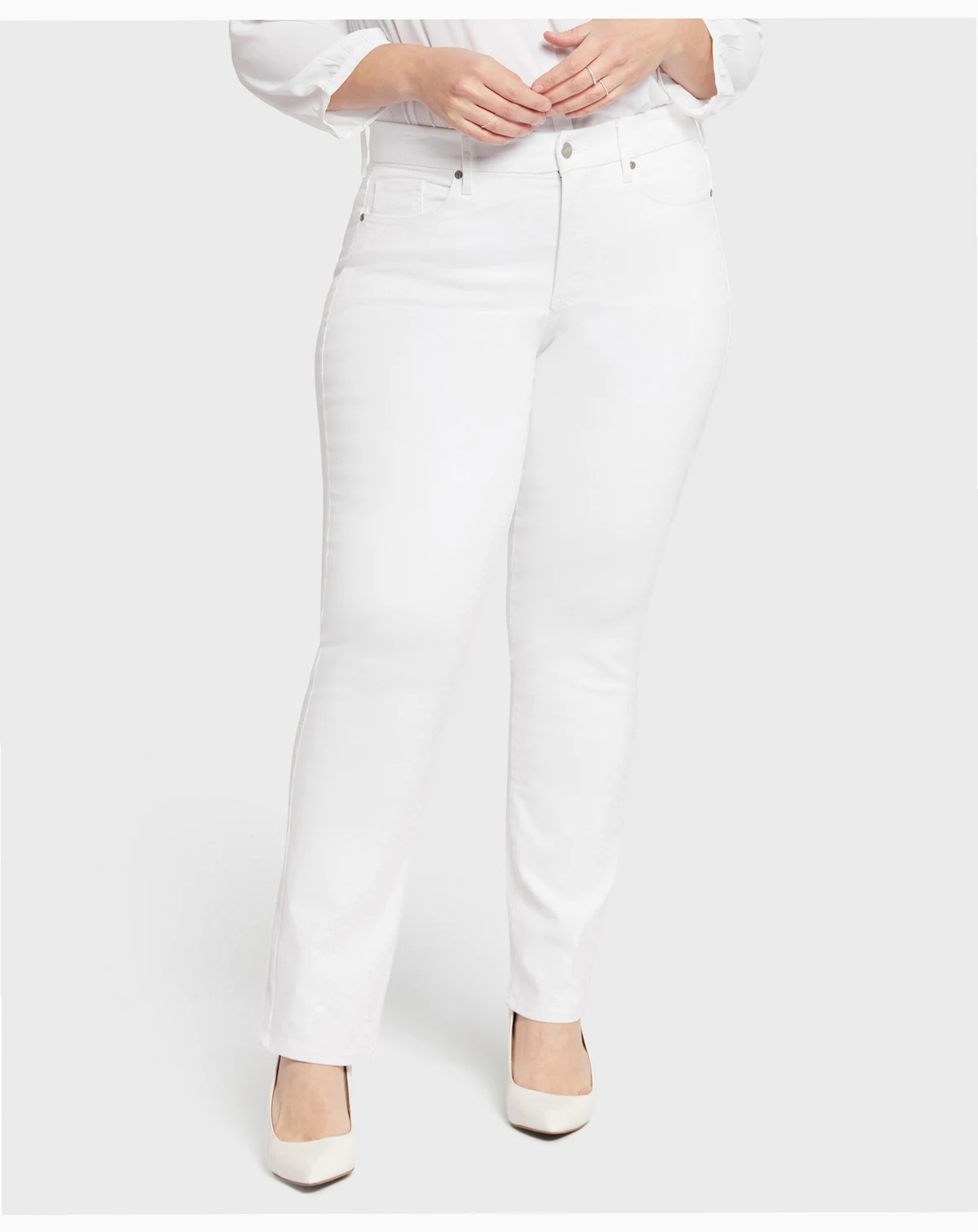 Plus Size Waist Match Marilyn Straight Jeans