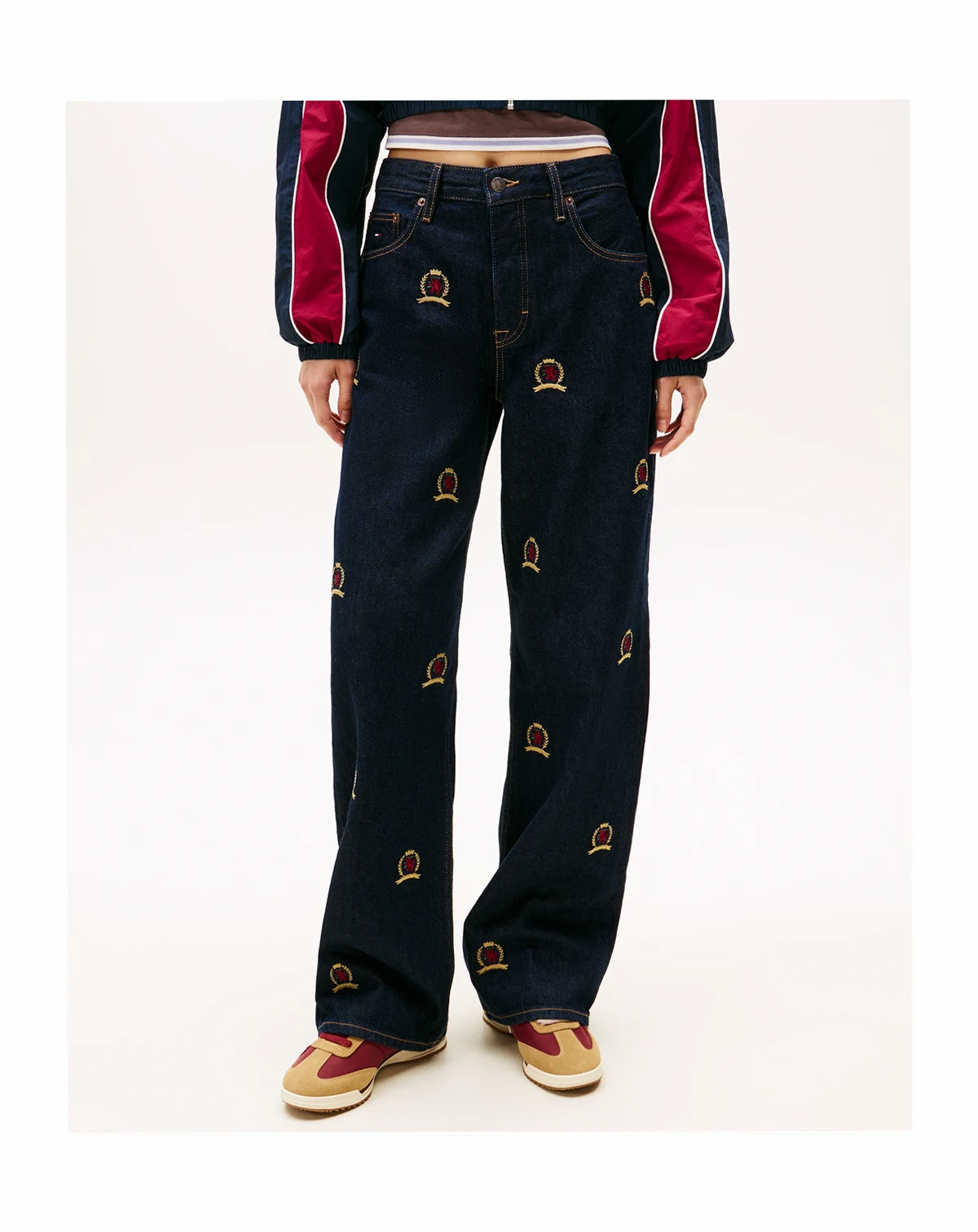 Women's Mia Mid Rise Straight Jeans