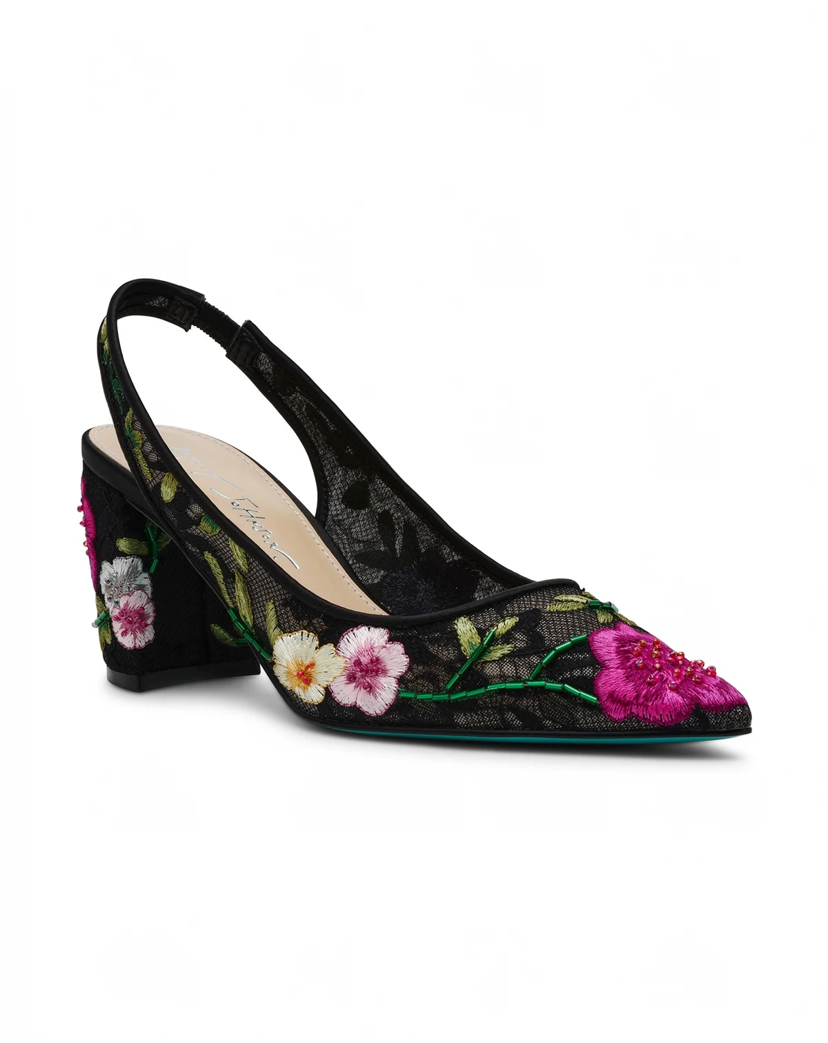 Women's Lira Mesh Embroidered Pumps