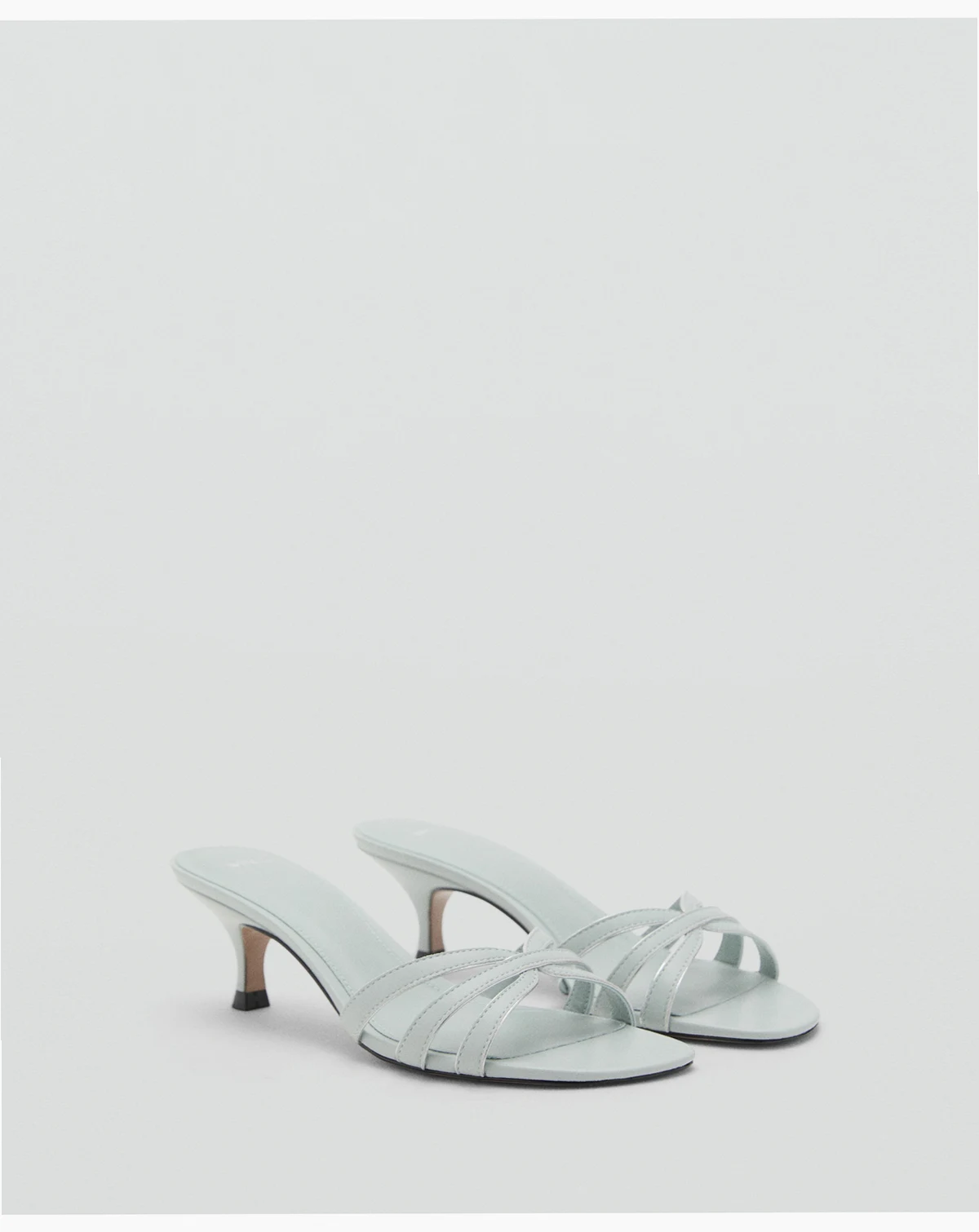 Women's Strappy Kitten Heel Sandals
