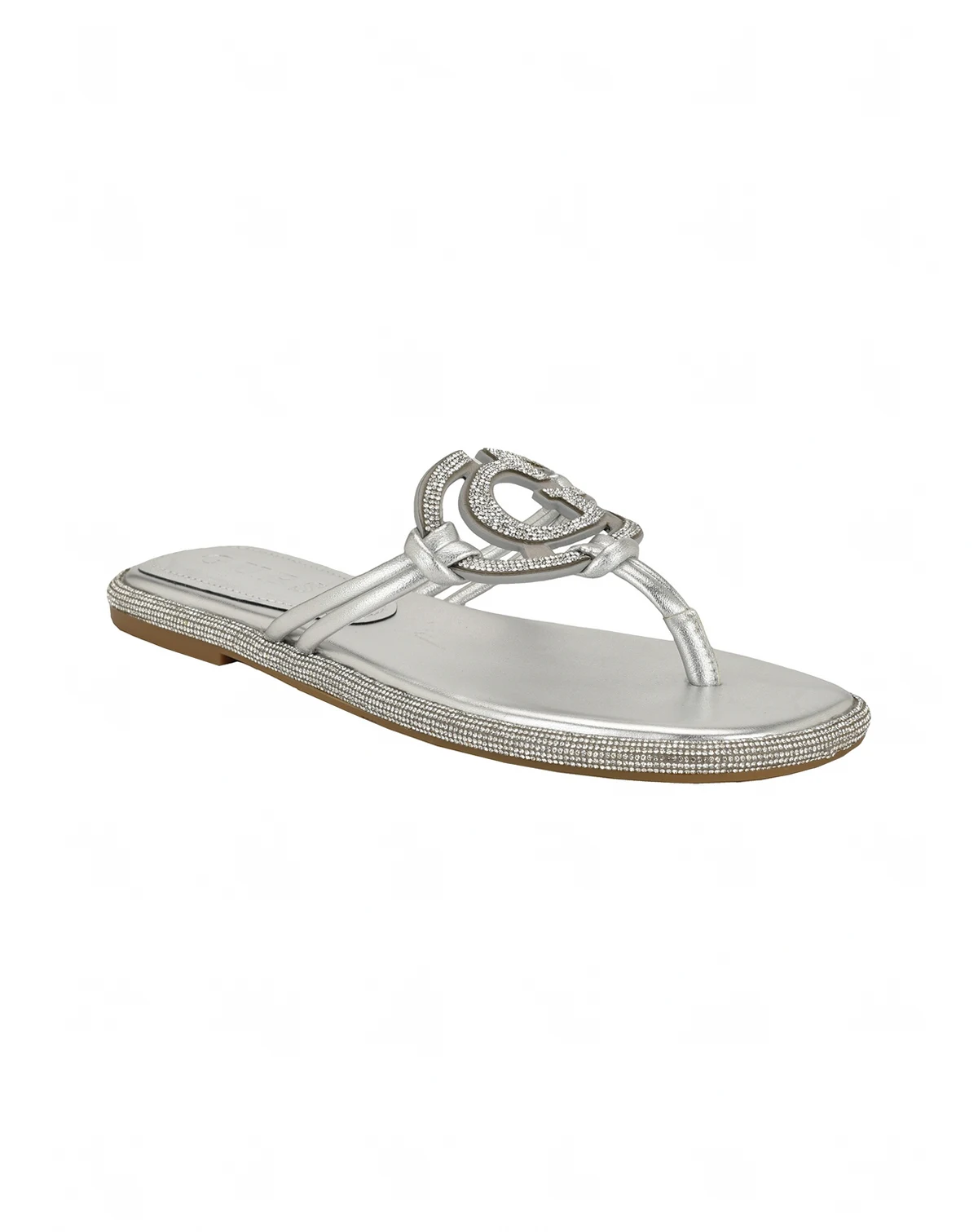 Women's Saima G Cutout Rhinestone Flat Sandals