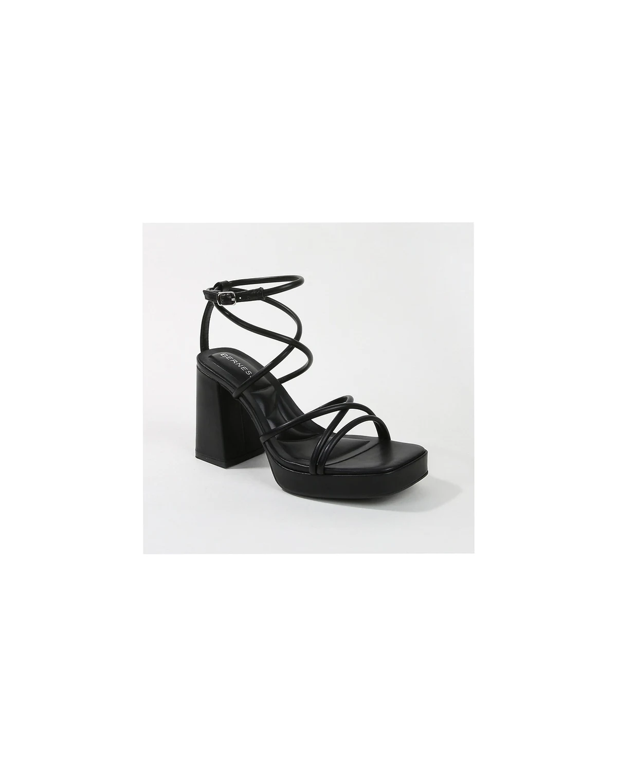 Aggie Strappy Platform Heels