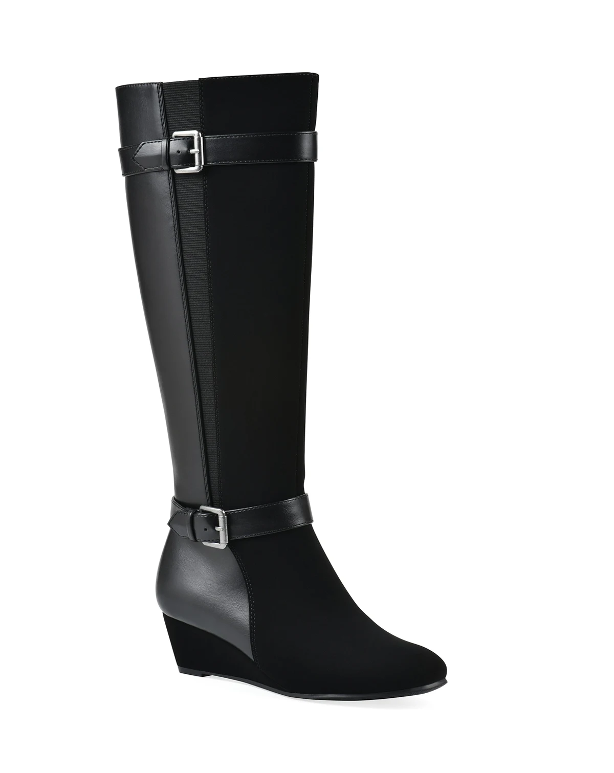 Women's Cheers Tall Shaft Wide Calf Wedge Boot