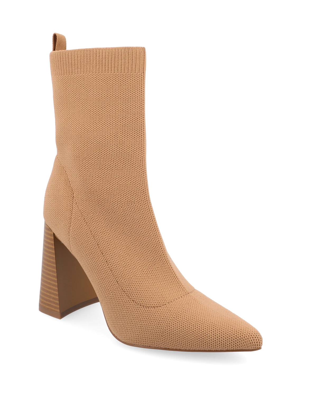 Women's Noralinn Knit Stacked Heel Dress Booties