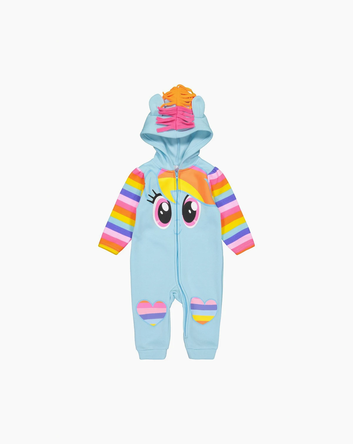 Toddler Girls My Pony Rainbow Dash Baby Zip Up Coverall Newborn to