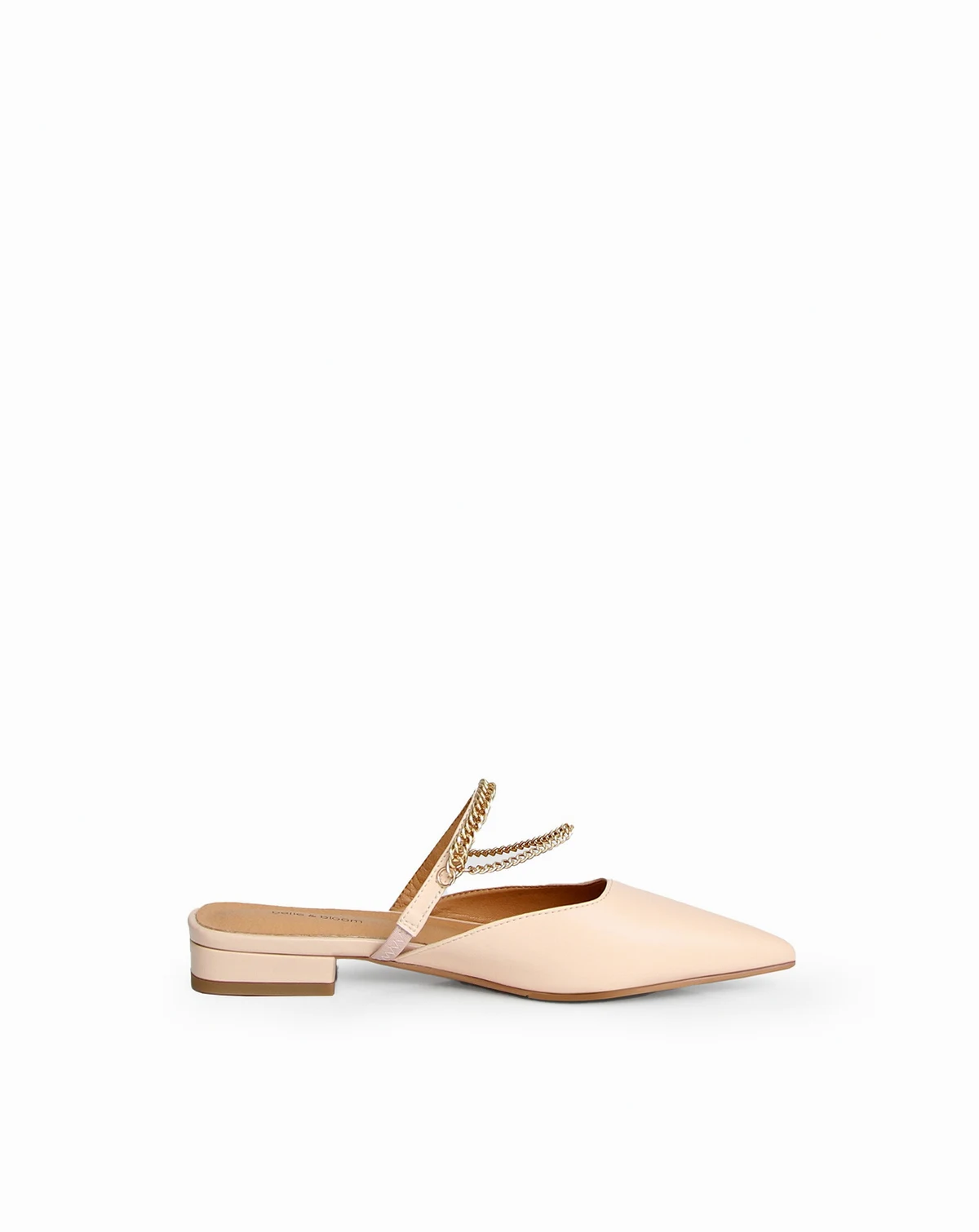 On The Go Leather Flat