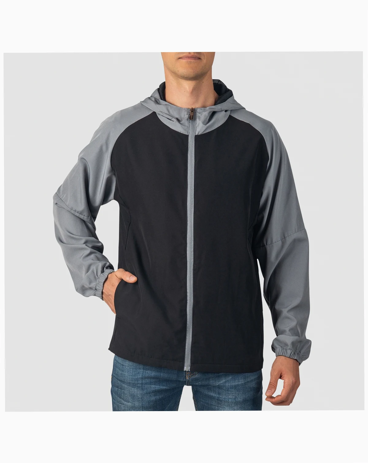 Men's Cory Light Windbreaker Jacket Water-Resistant Packable Hooded Softshell Coat Ideal for Travel Layering Everyday Outdoor Activities