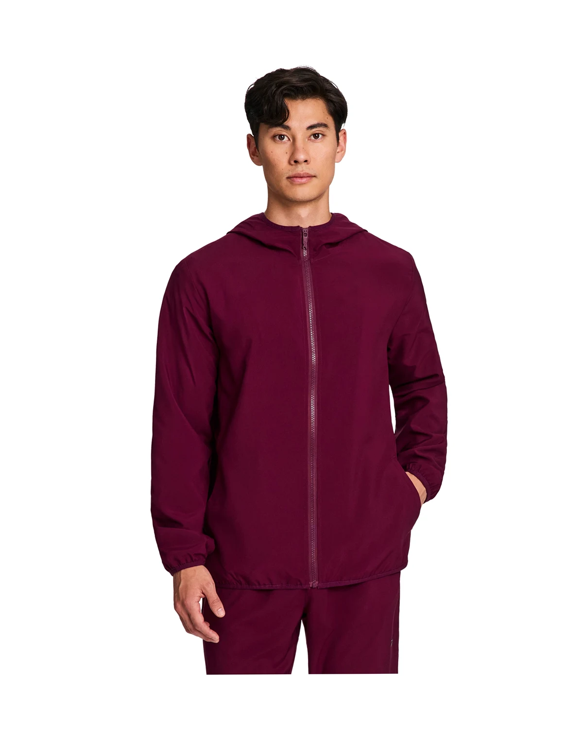 Men's Woven Logo Jacket