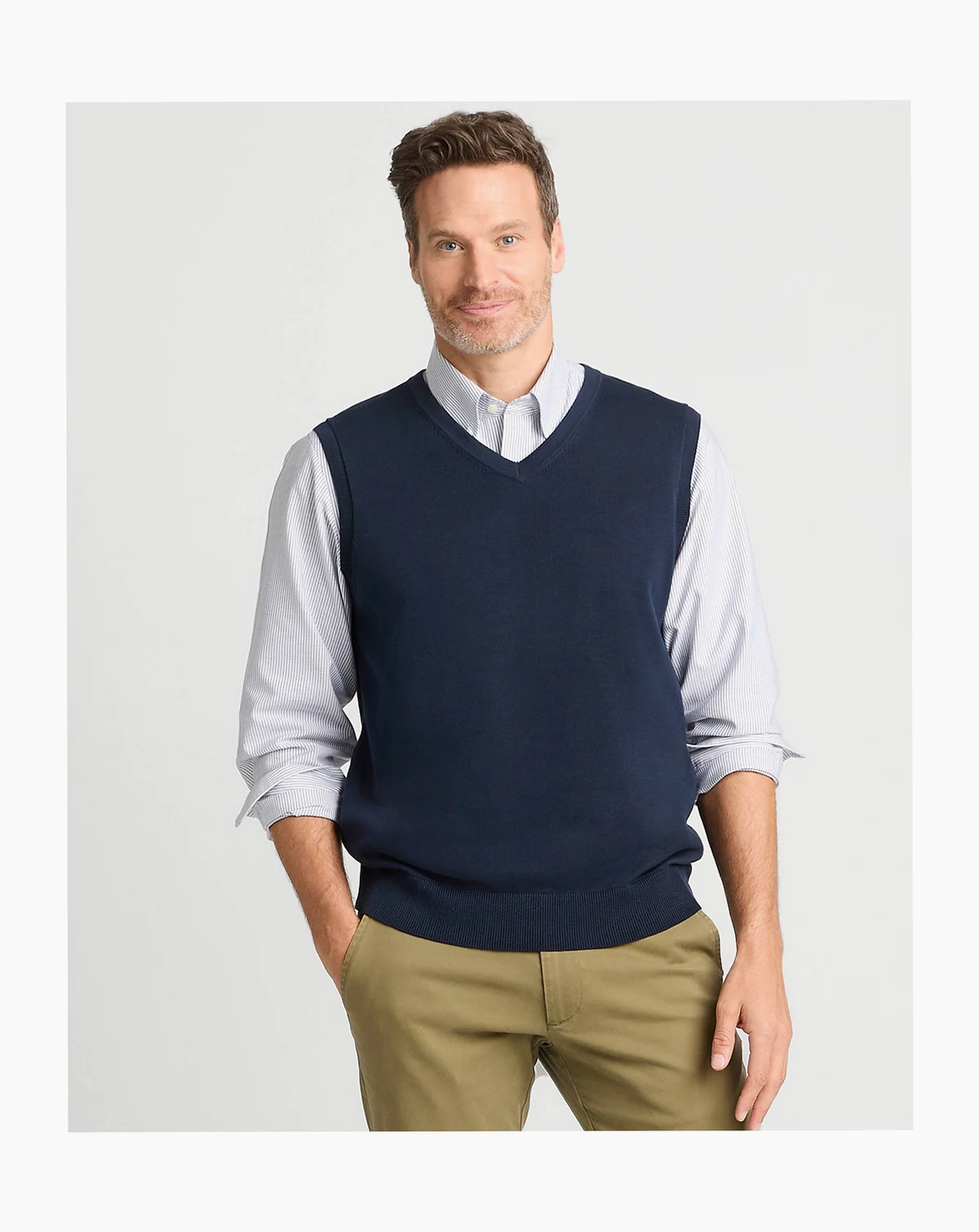Big & Tall Fine Gauge Cotton Vest