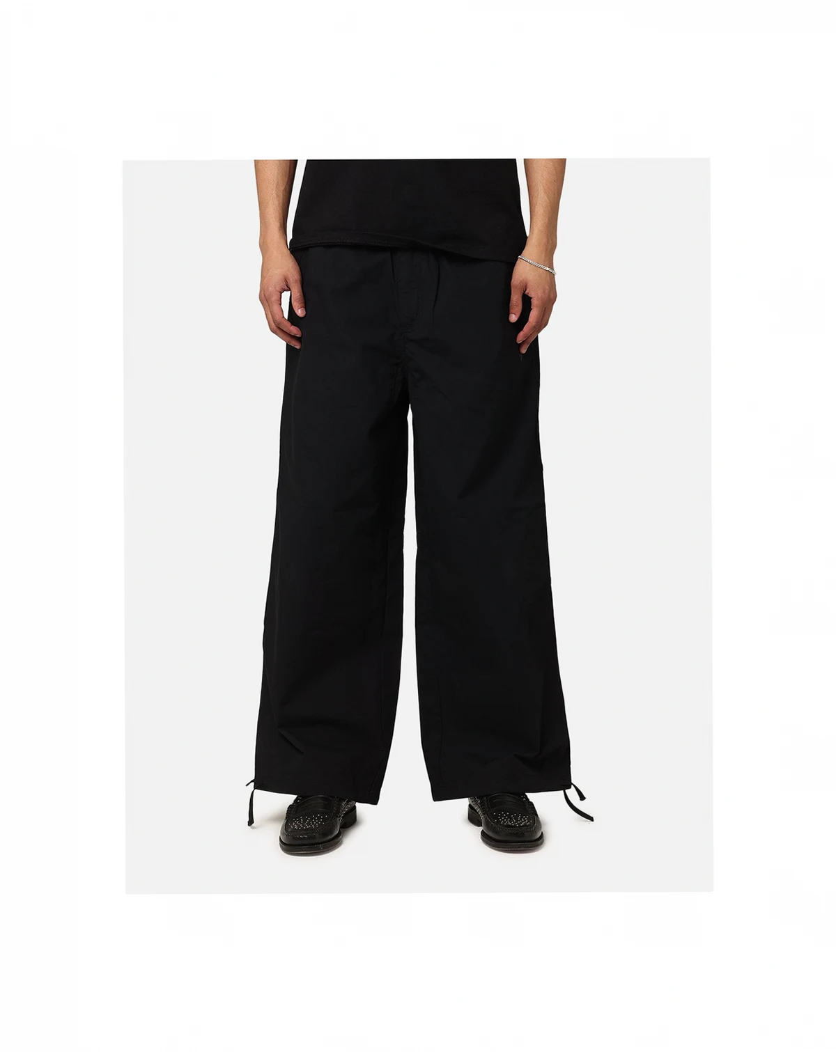 Men's Anti Ripstop Parachute Pant, Black, M