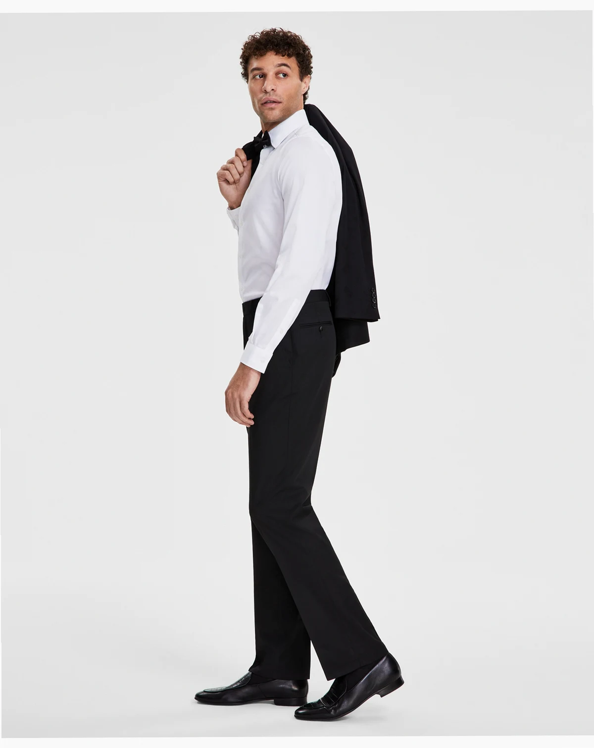 Men's Classic-Fit Solid Suit Pants